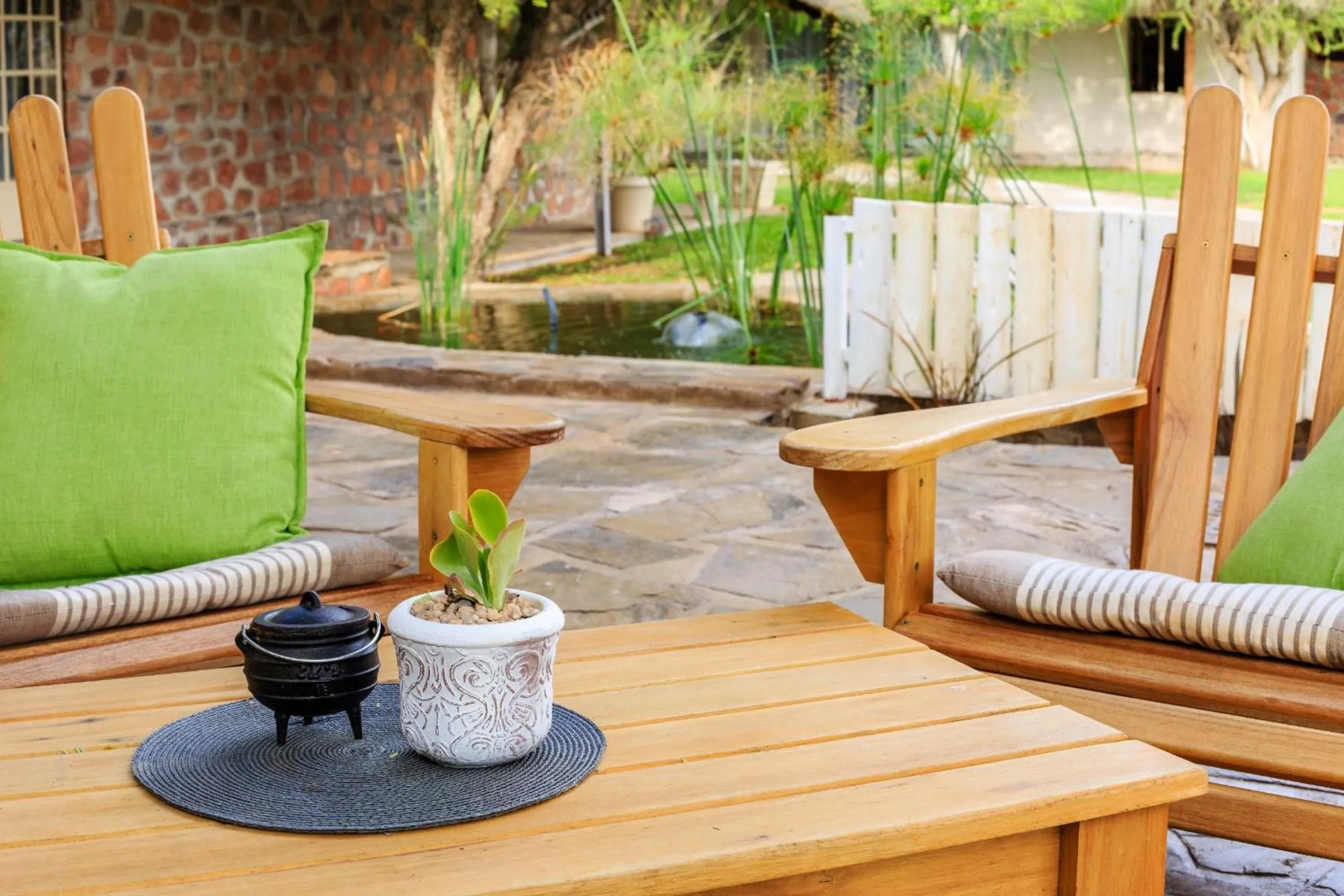 Seating area in Elegant Desert Lodge