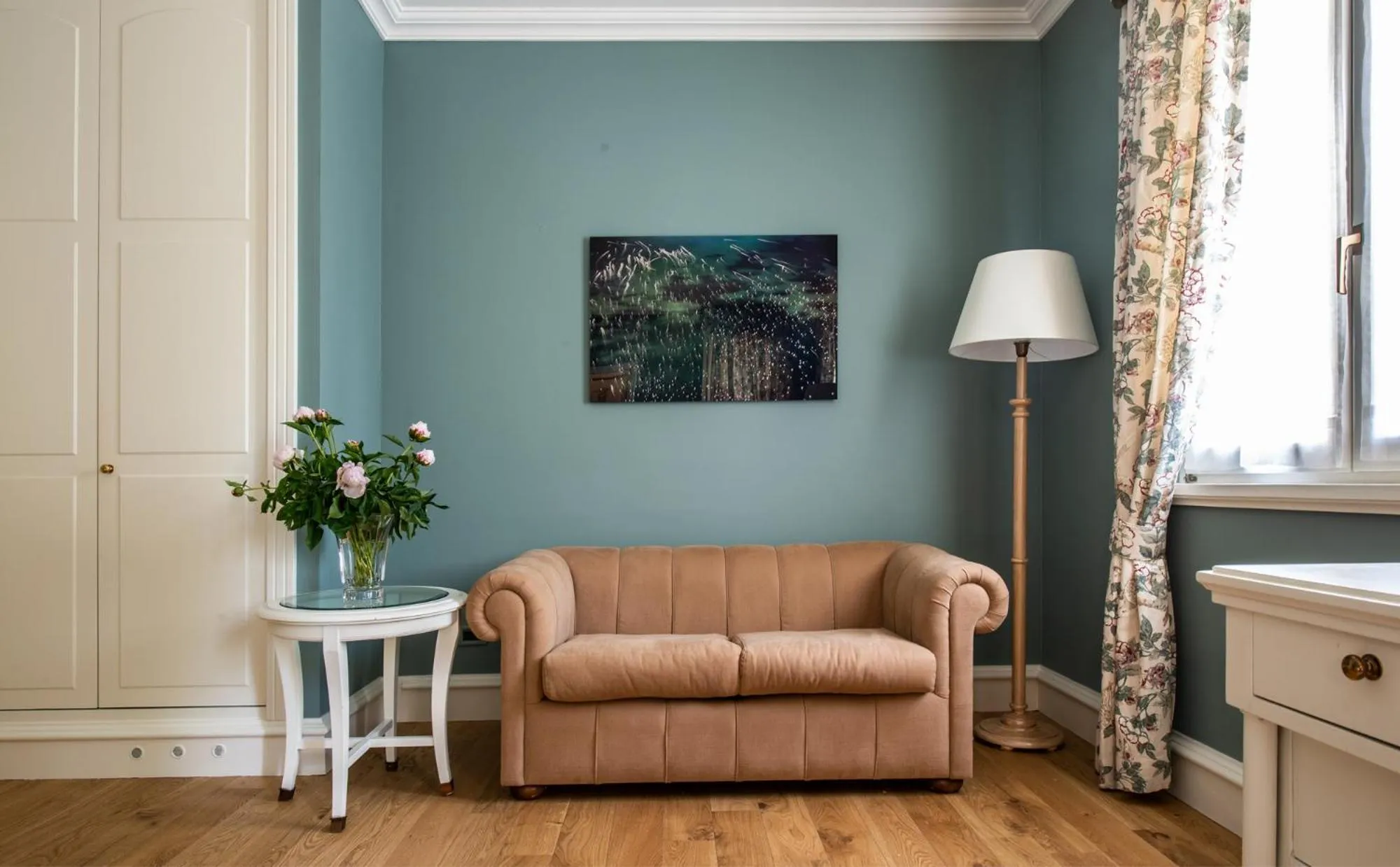 Decorative detail in Hotel Franceschi