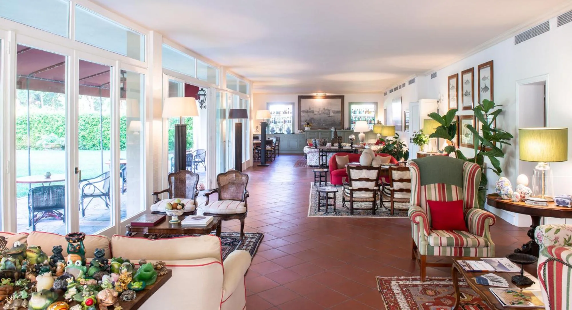 Living room in Hotel Franceschi