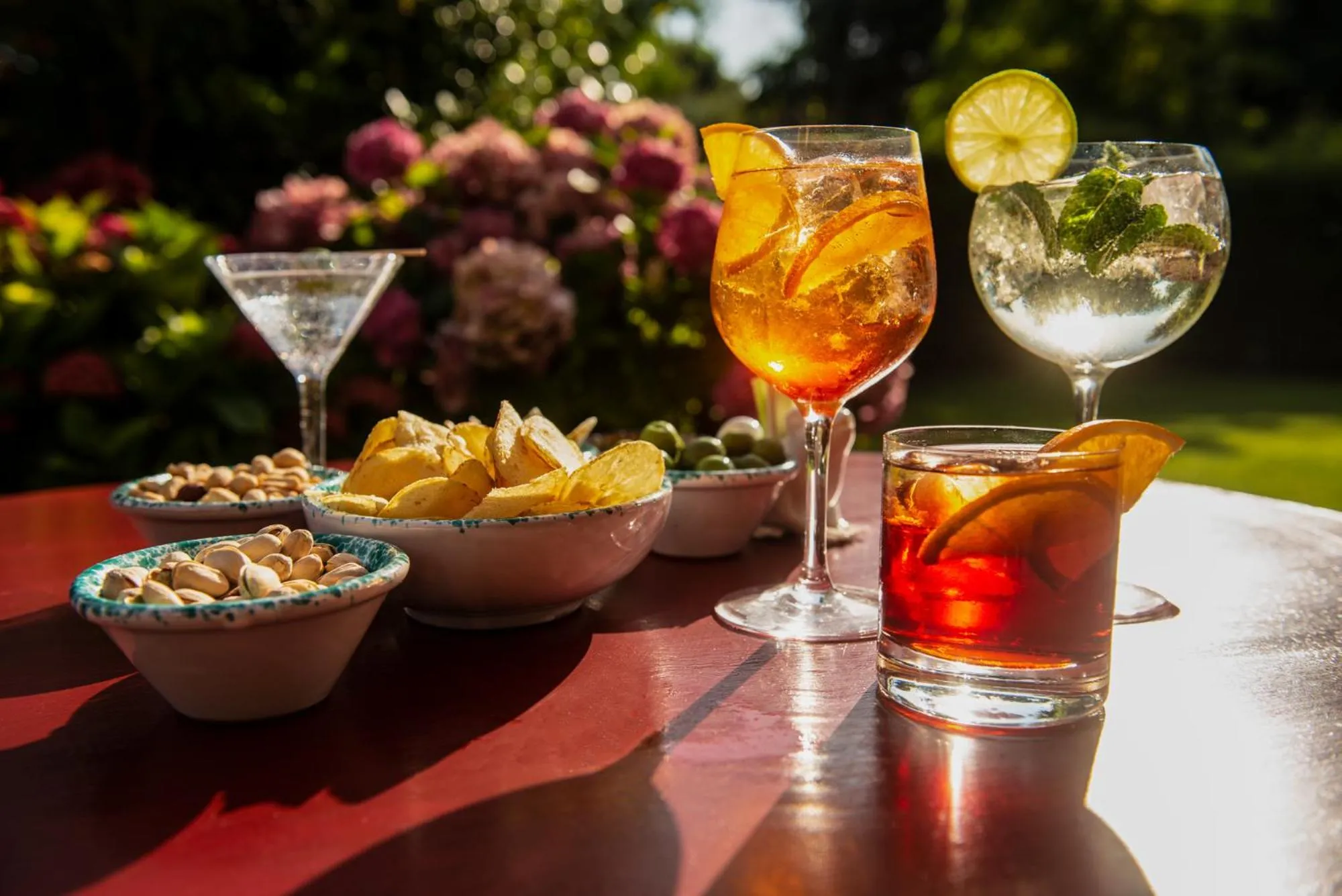 Food and drinks in Hotel Franceschi