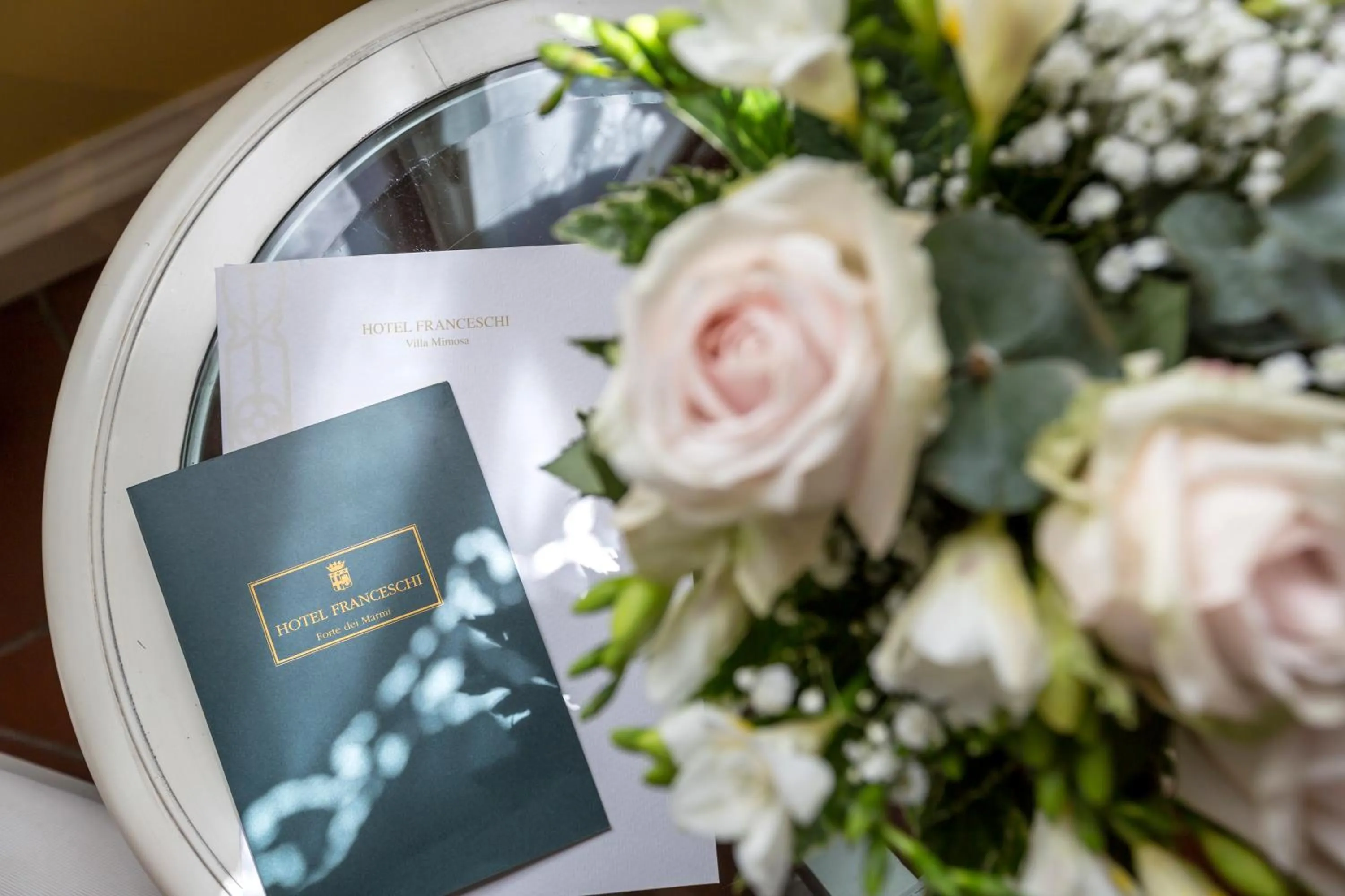 Decorative detail in Hotel Franceschi