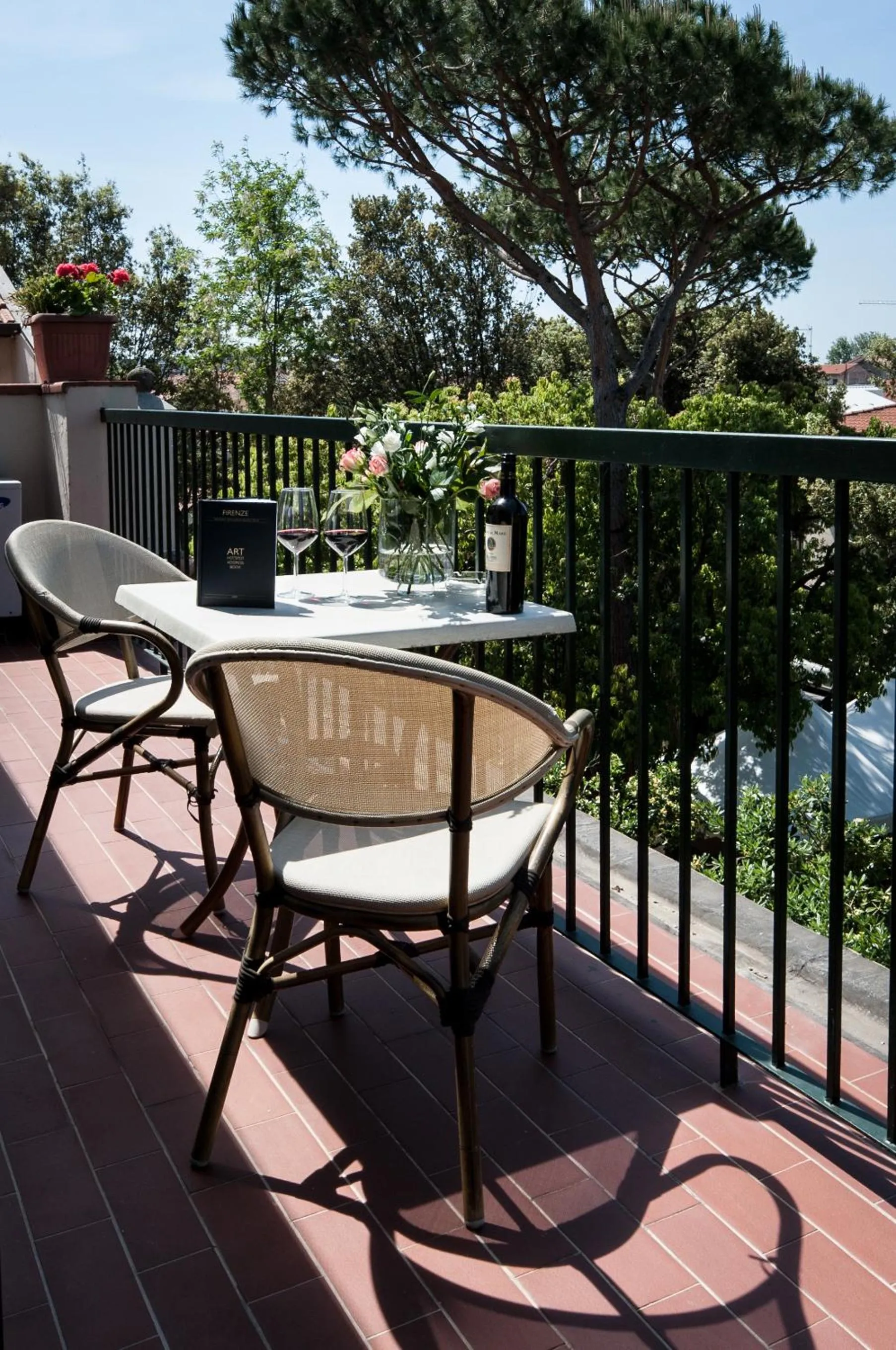 Balcony/Terrace in Hotel Club i Pini - Residenza d'Epoca in Versilia