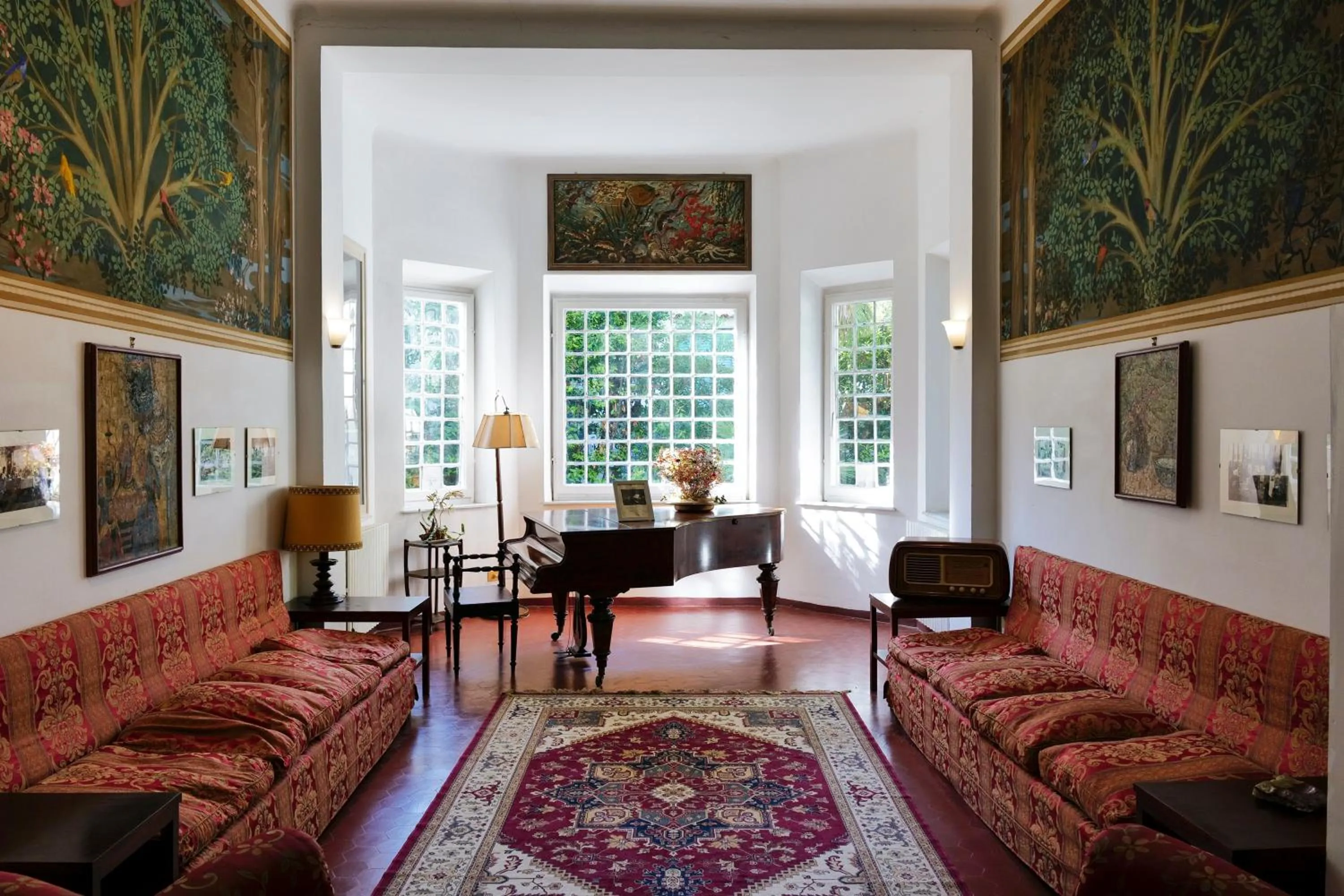 Living room in Hotel Club i Pini - Residenza d'Epoca in Versilia