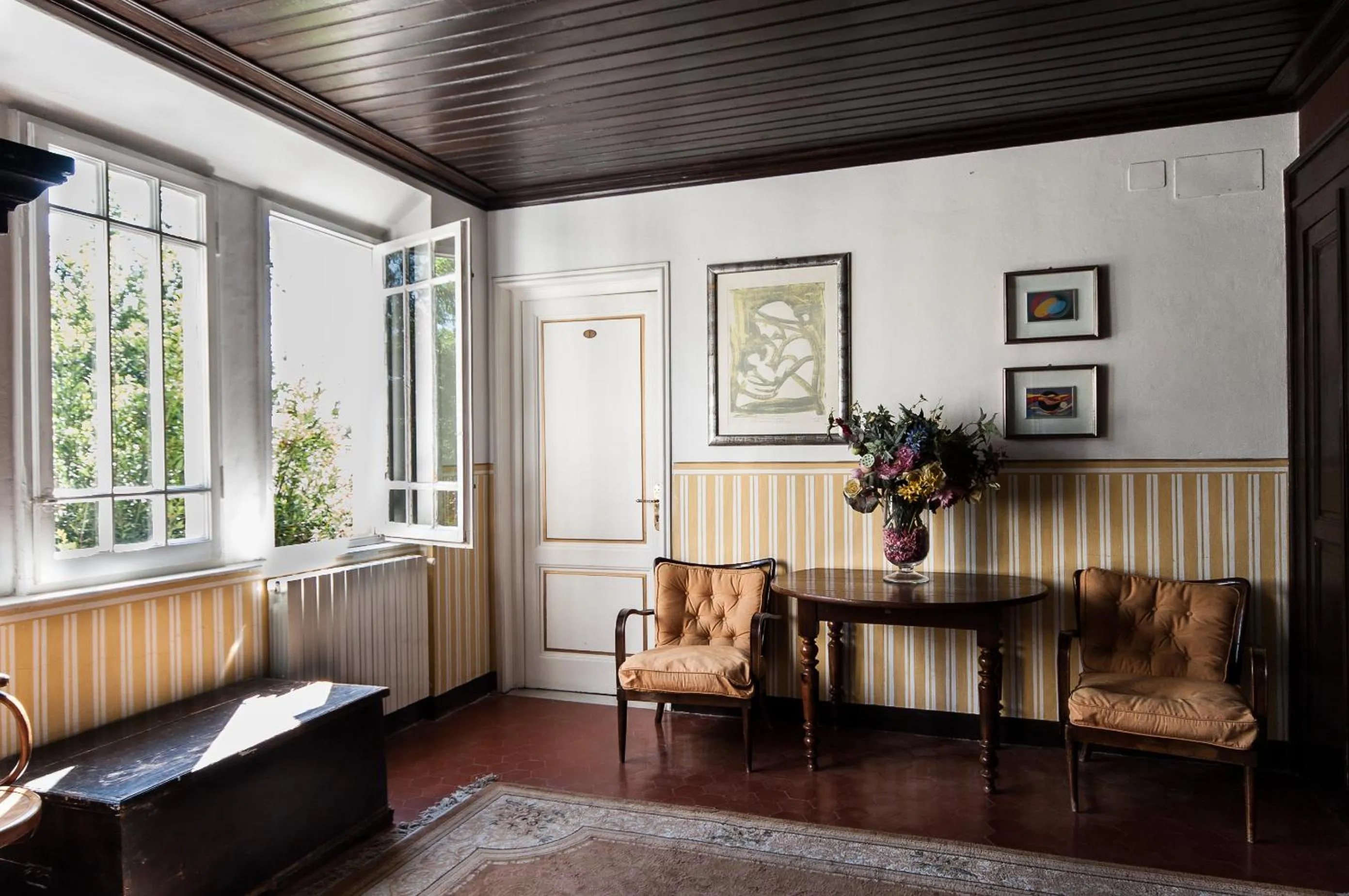 Communal lounge/ TV room in Hotel Club i Pini - Residenza d'Epoca in Versilia