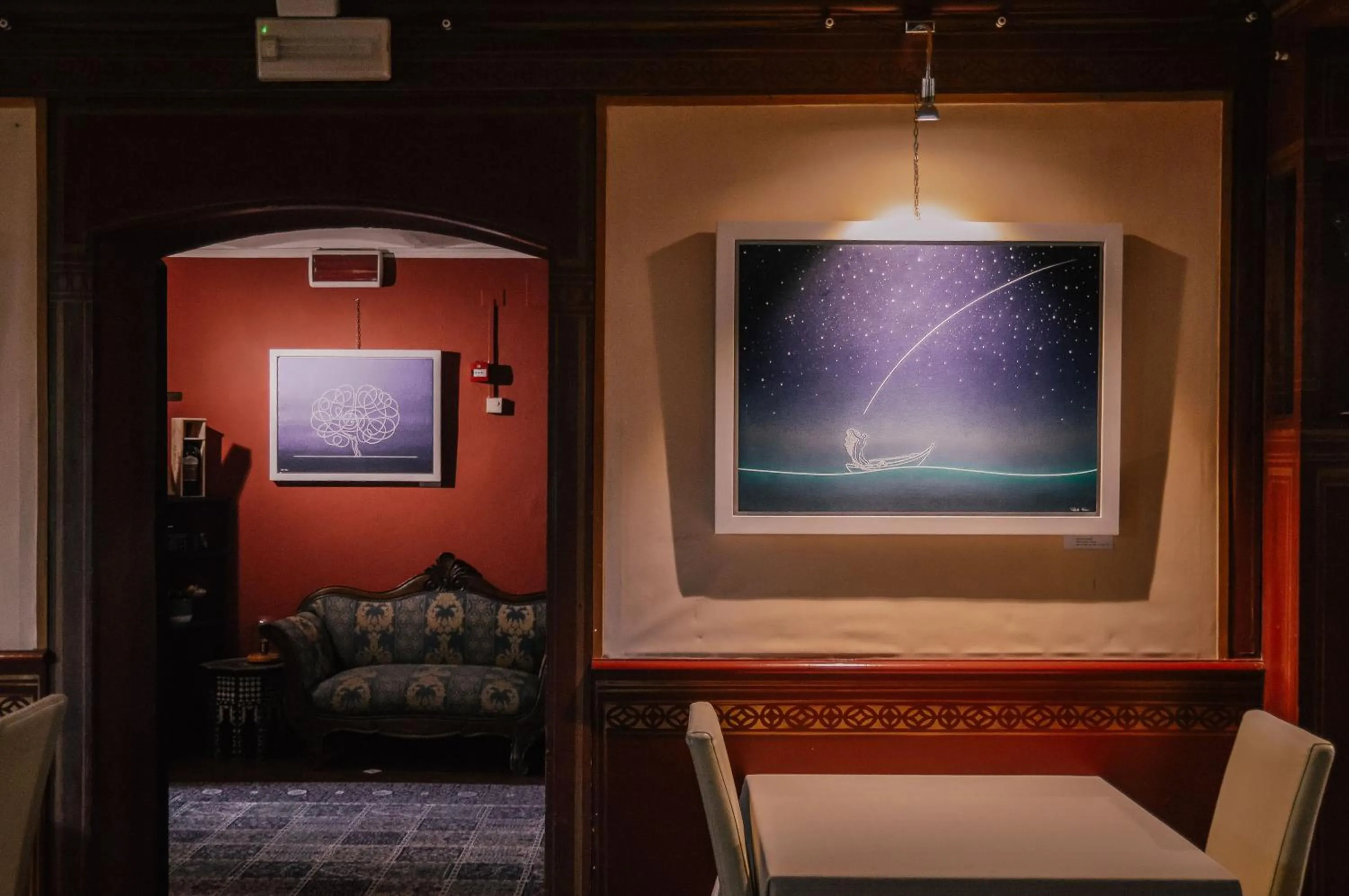 Communal lounge/ TV room in Hotel Club i Pini - Residenza d'Epoca in Versilia