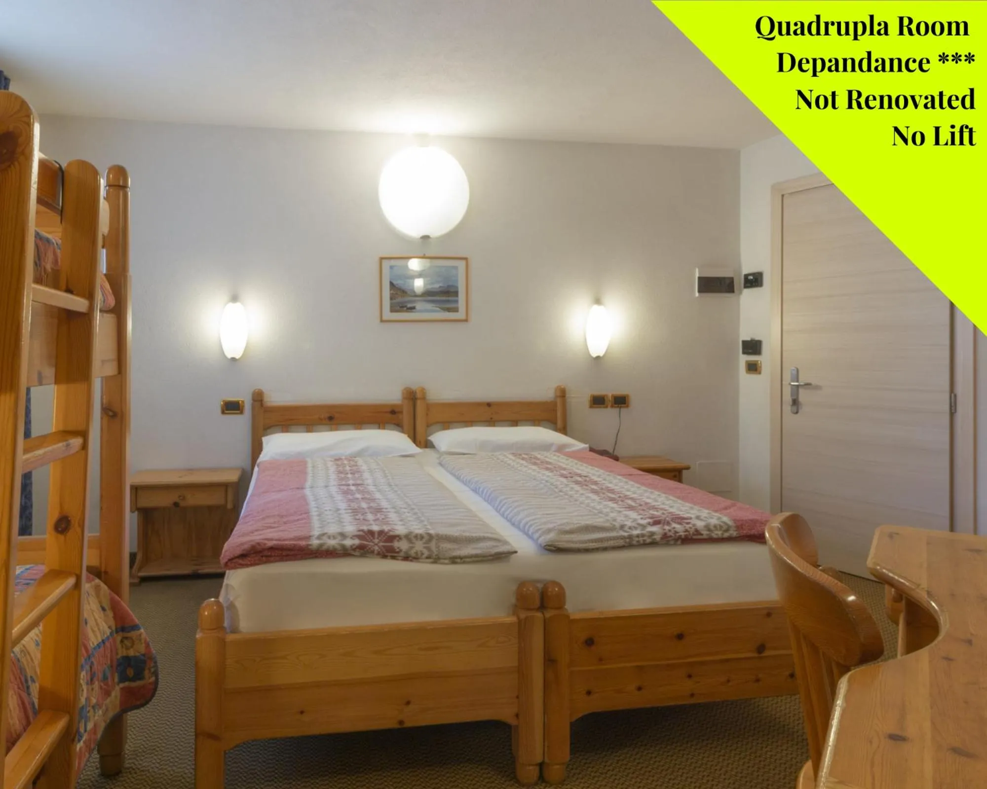 Bed in Alpen Resort Bivio