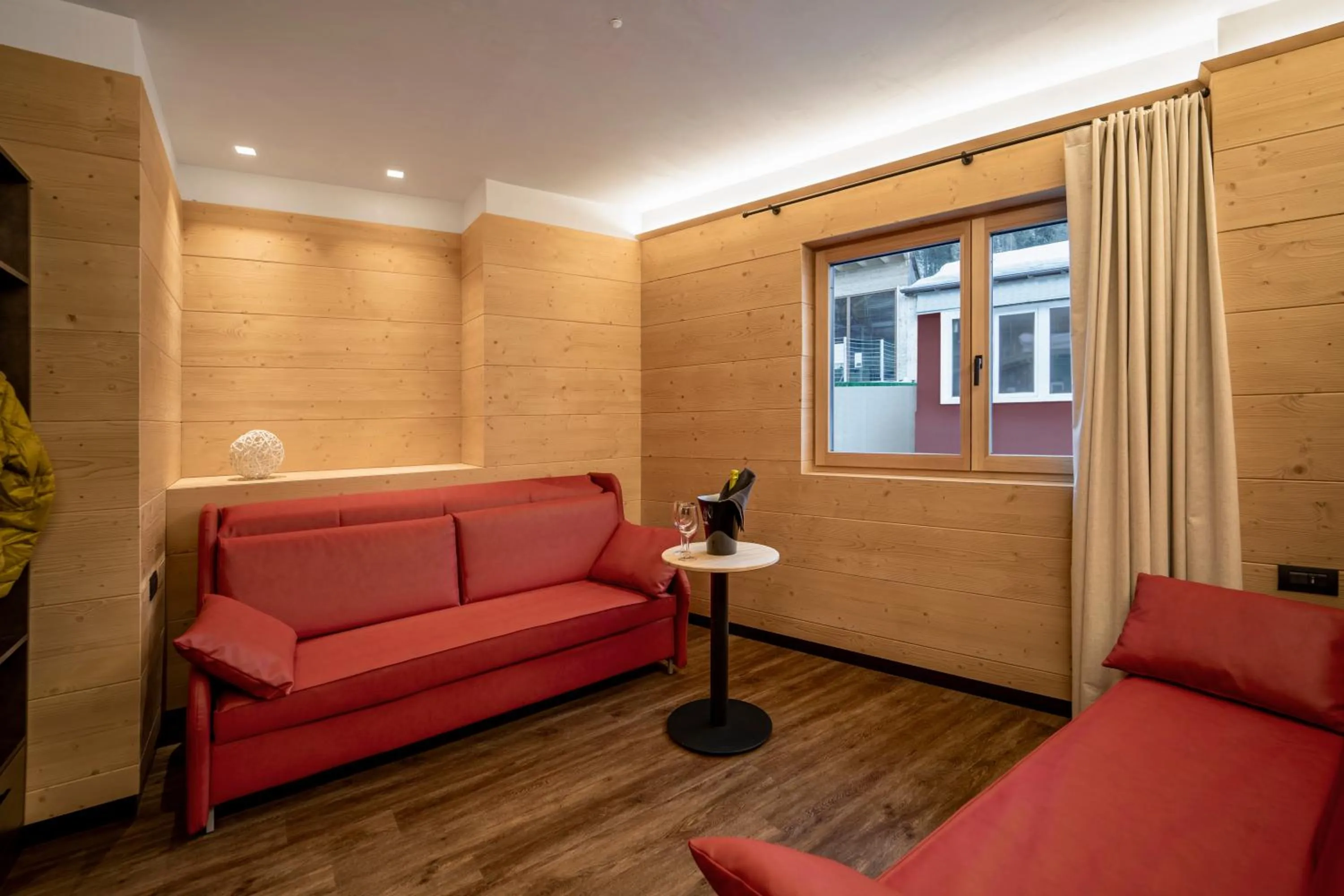 Seating area in Alpen Resort Bivio