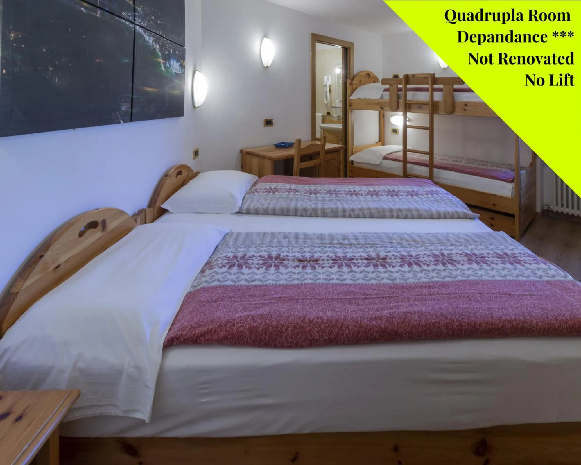 Bed in Alpen Resort Bivio