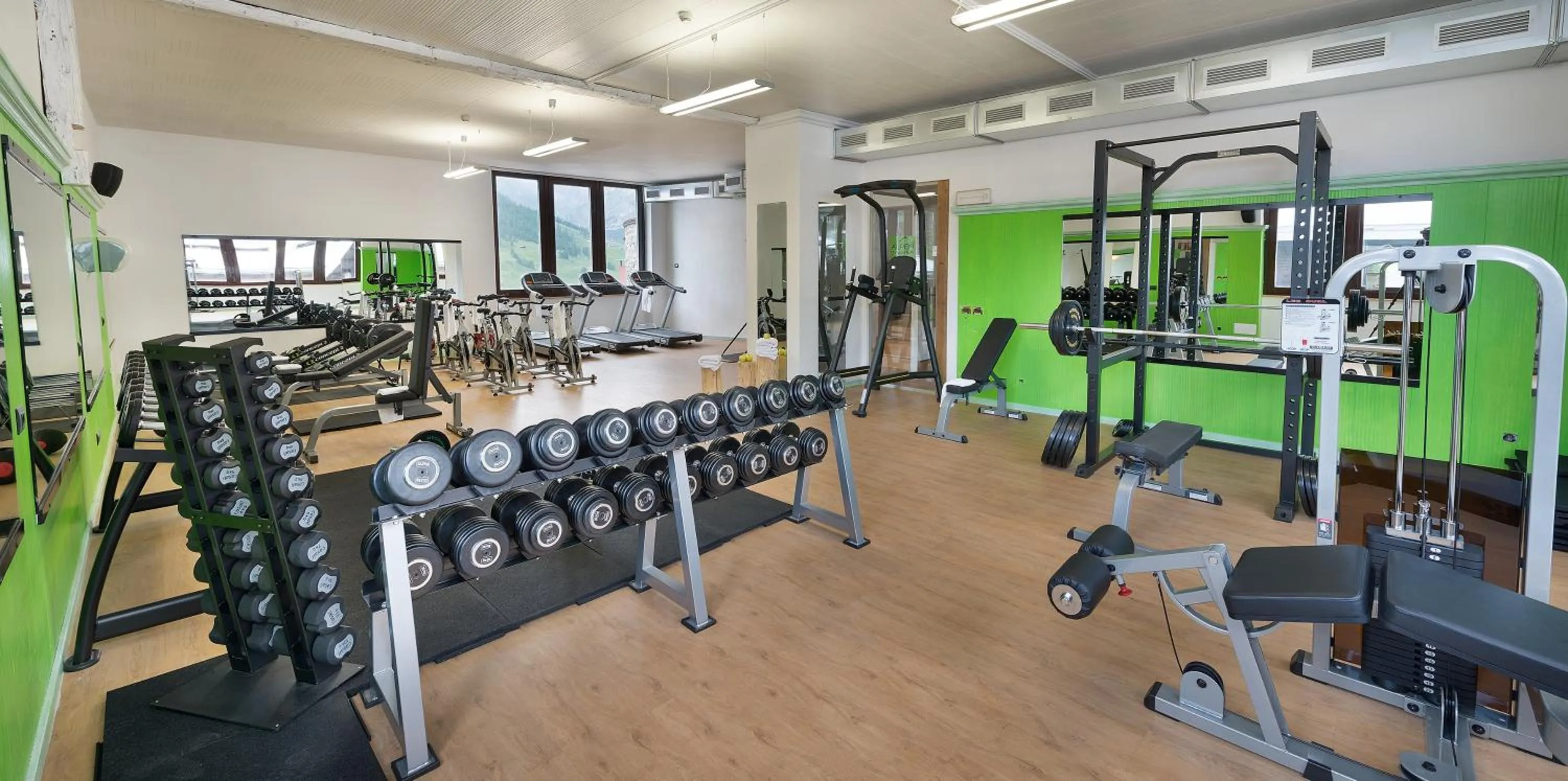 Fitness centre/facilities in Alpen Resort Bivio