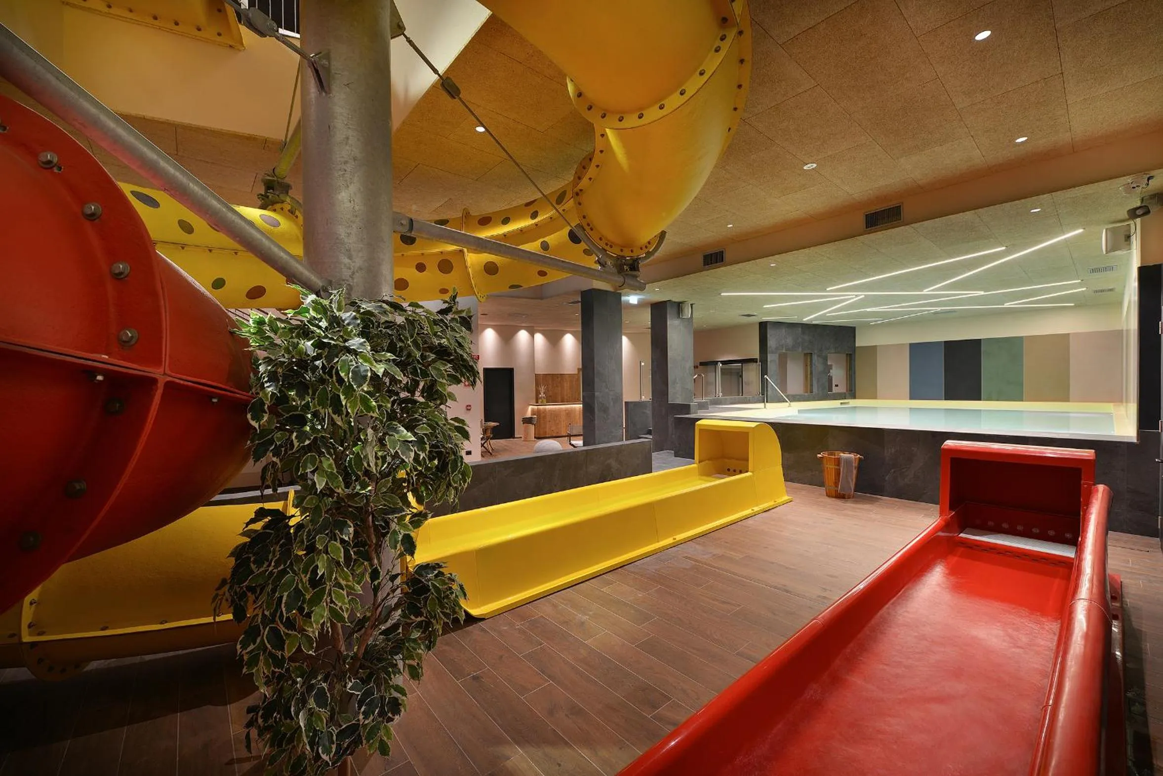 Aqua park in Alpen Resort Bivio