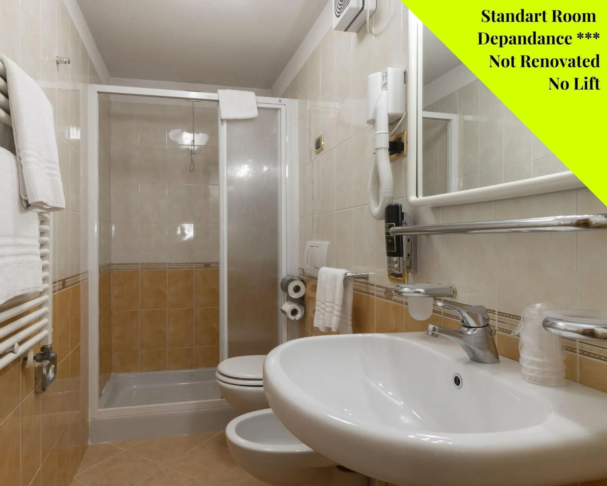 Bathroom in Alpen Resort Bivio