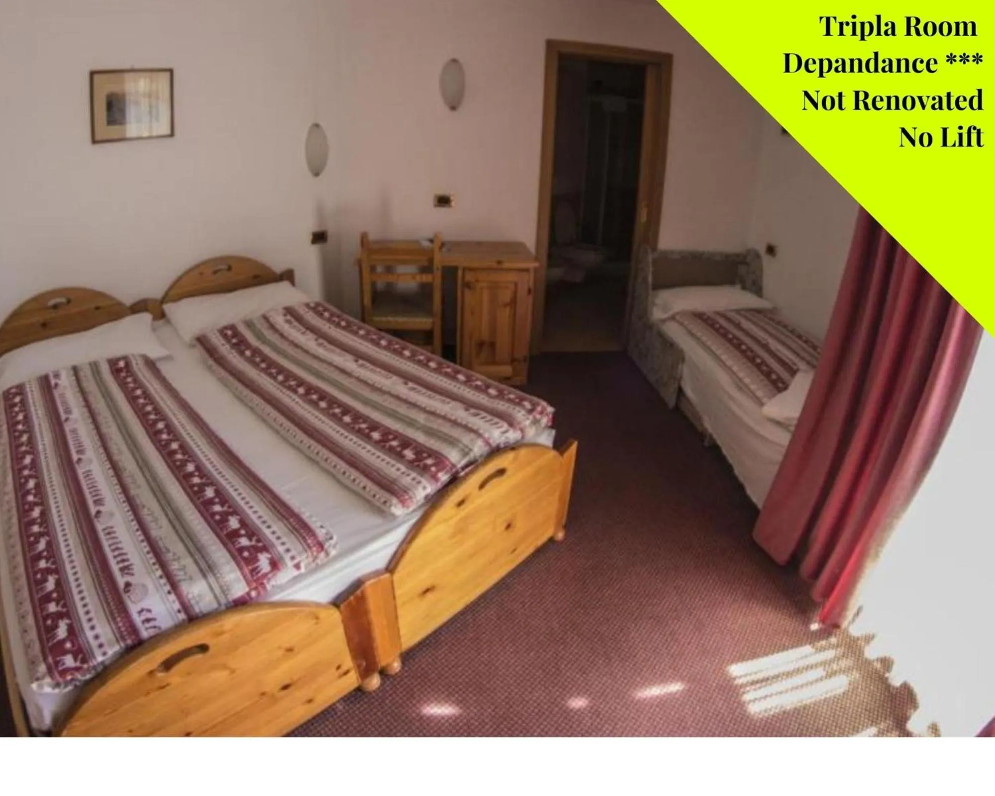 Bed in Alpen Resort Bivio