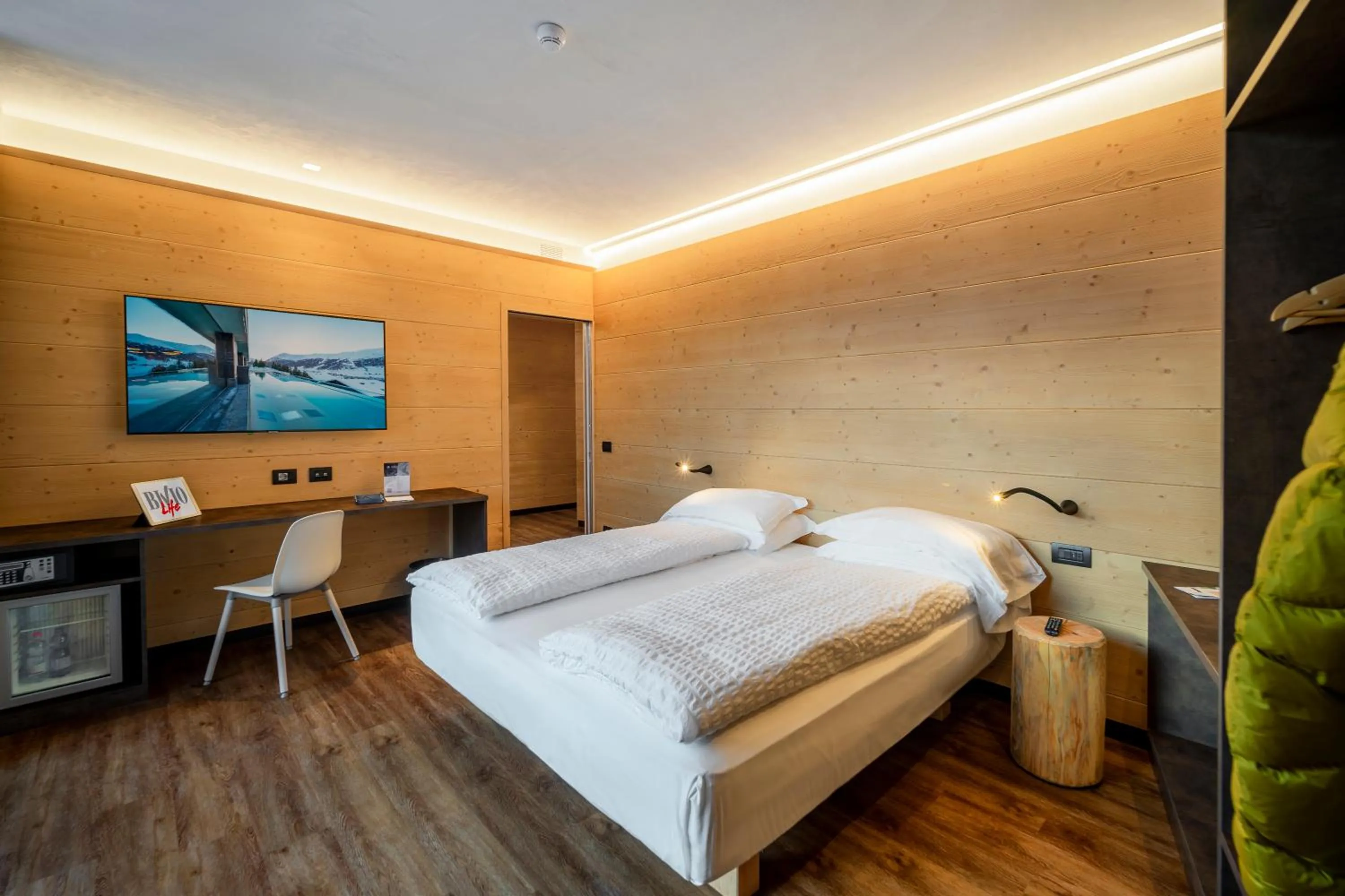 Bed in Alpen Resort Bivio