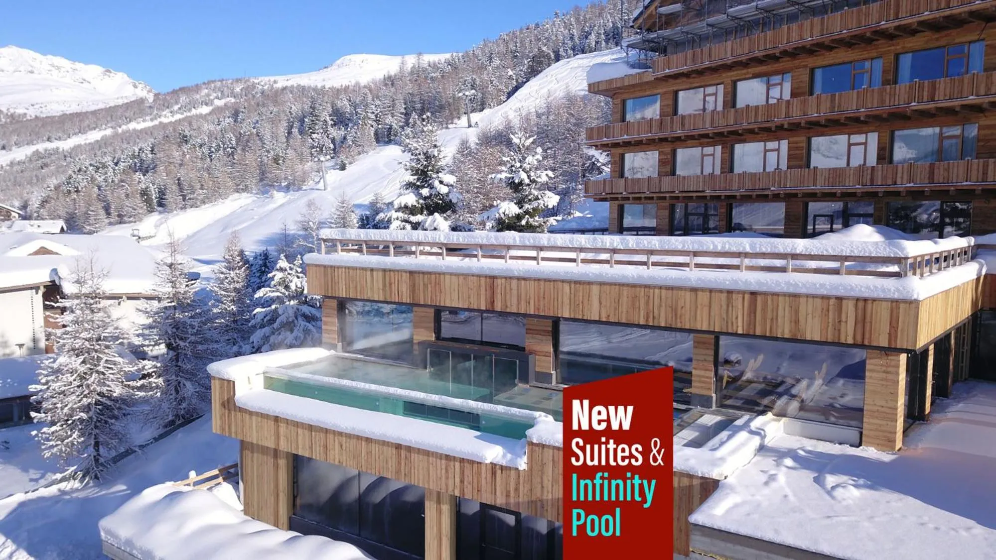 Property building in Alpen Resort Bivio