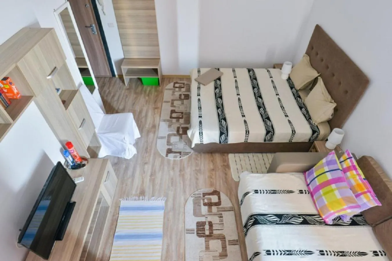 Bed in Apartament studio Summerland Mamaia