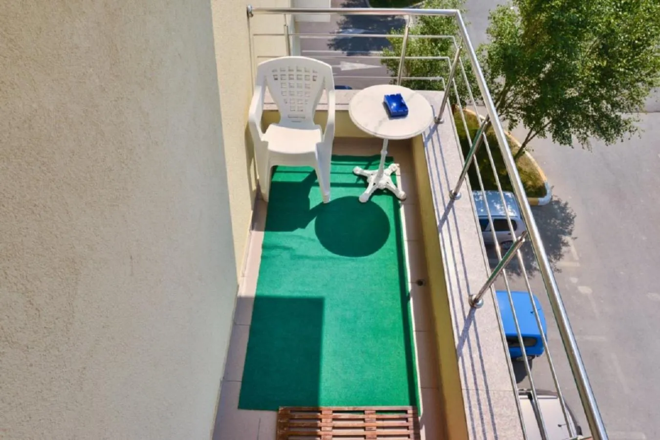 Balcony/Terrace in Apartament studio Summerland Mamaia