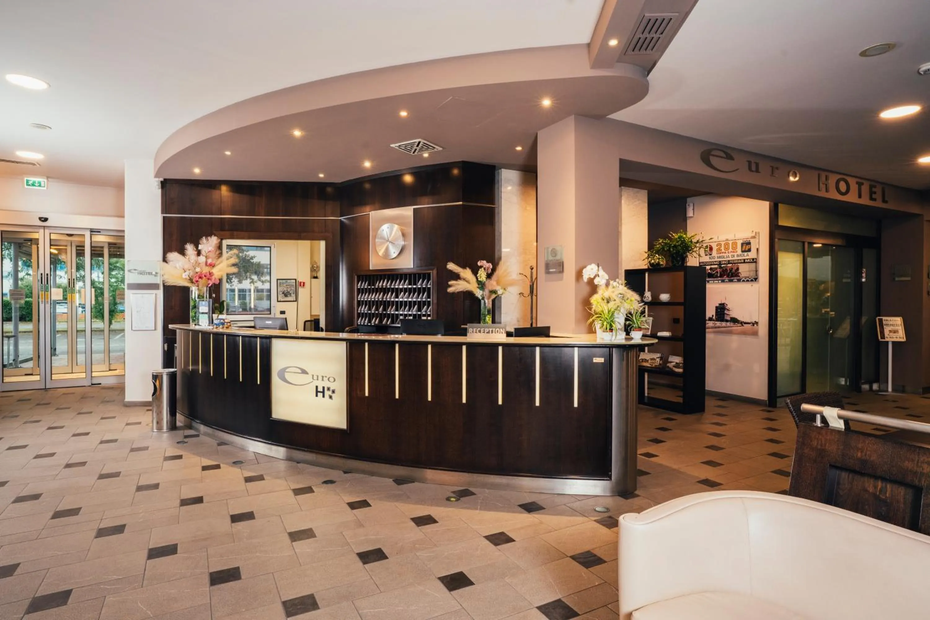 Lobby or reception in Euro Hotel