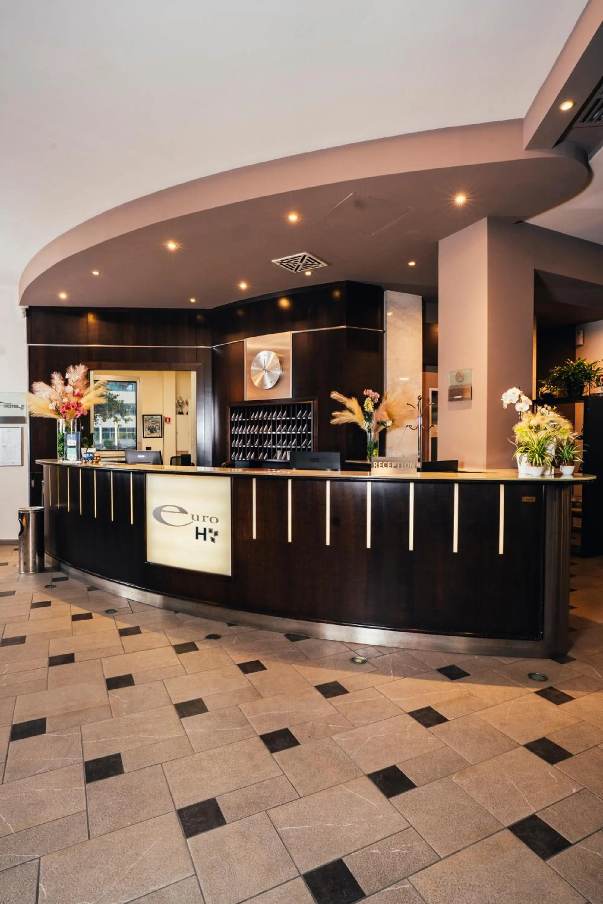 Lobby or reception in Euro Hotel
