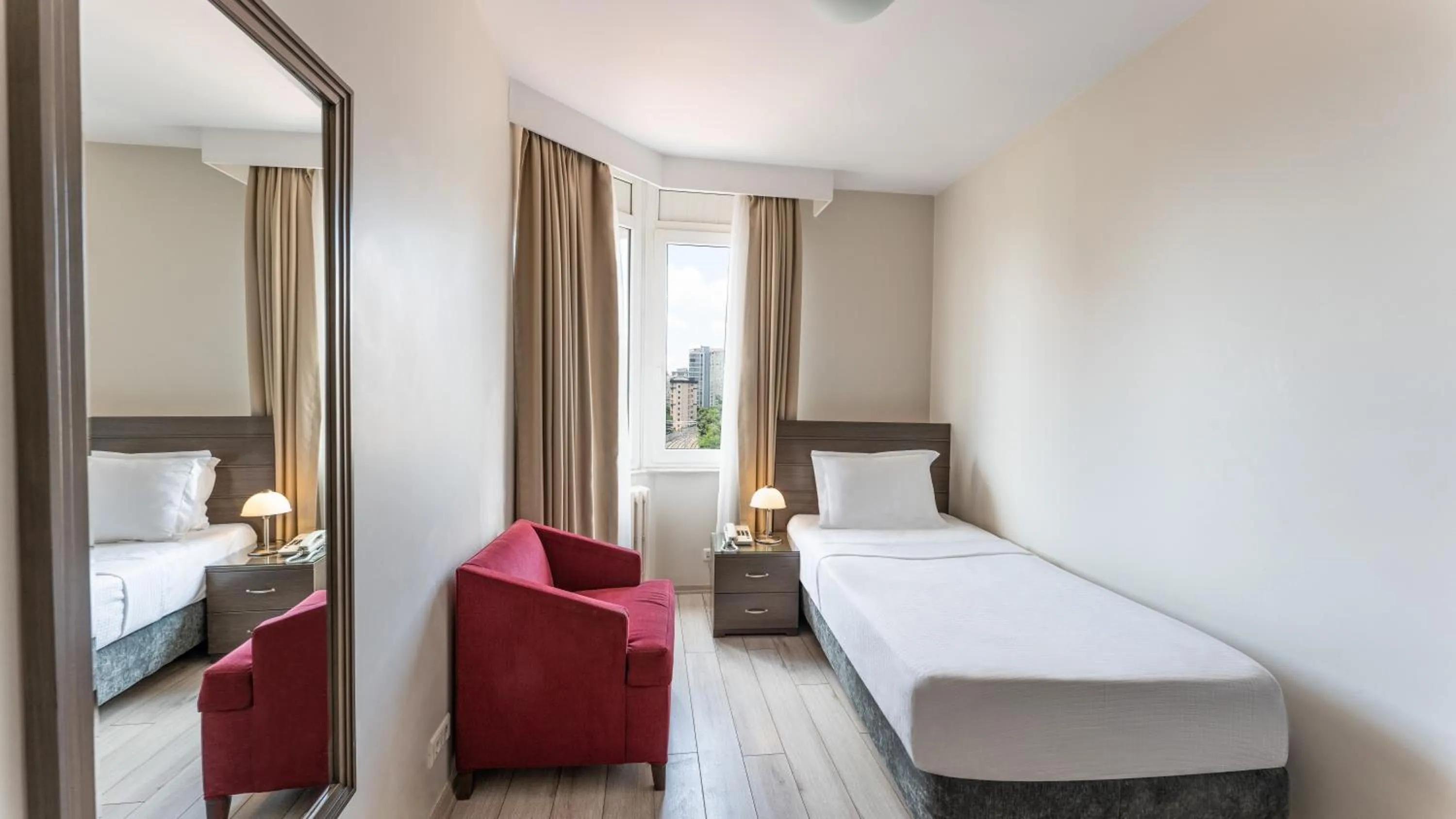 Bed in The Marmara Suadiye Residence