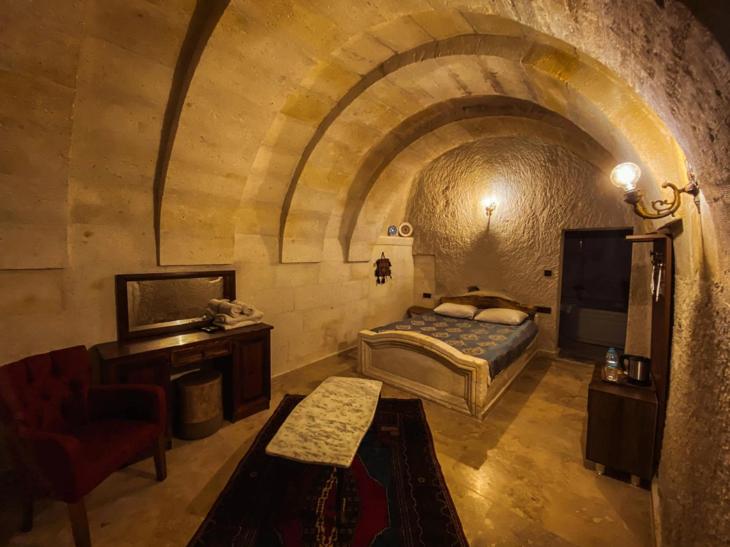 Seating area in Asteria Cave Hotel