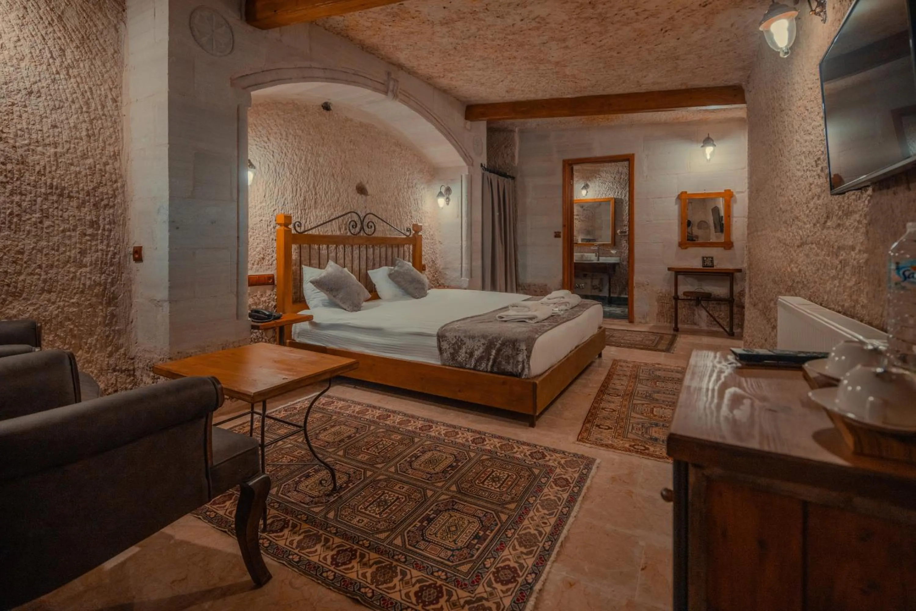 Bedroom, Bed in Aydinli Cave Hotel