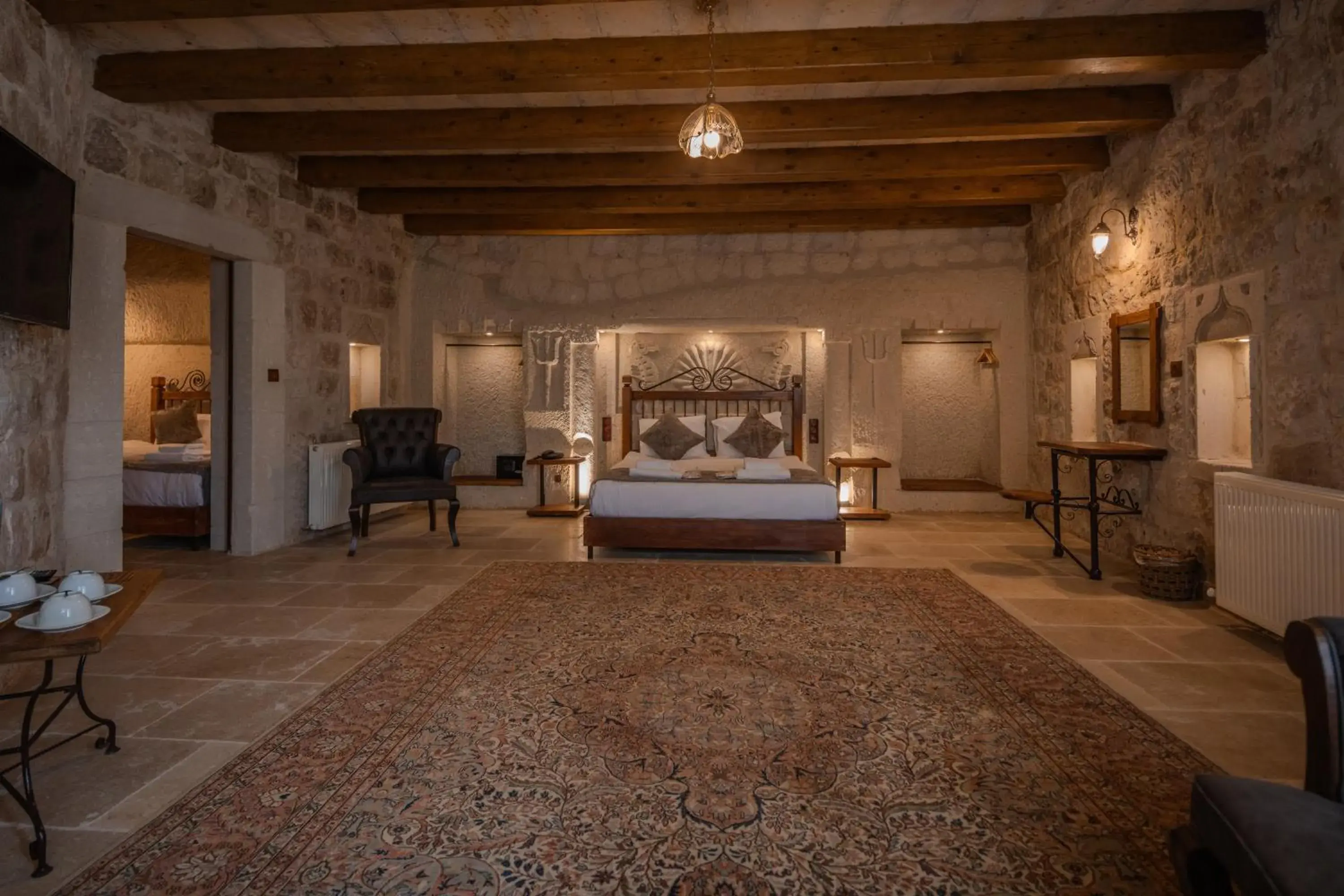 Bedroom, Bed in Aydinli Cave Hotel Bedroom, Bed in Aydinli Cave Hotel