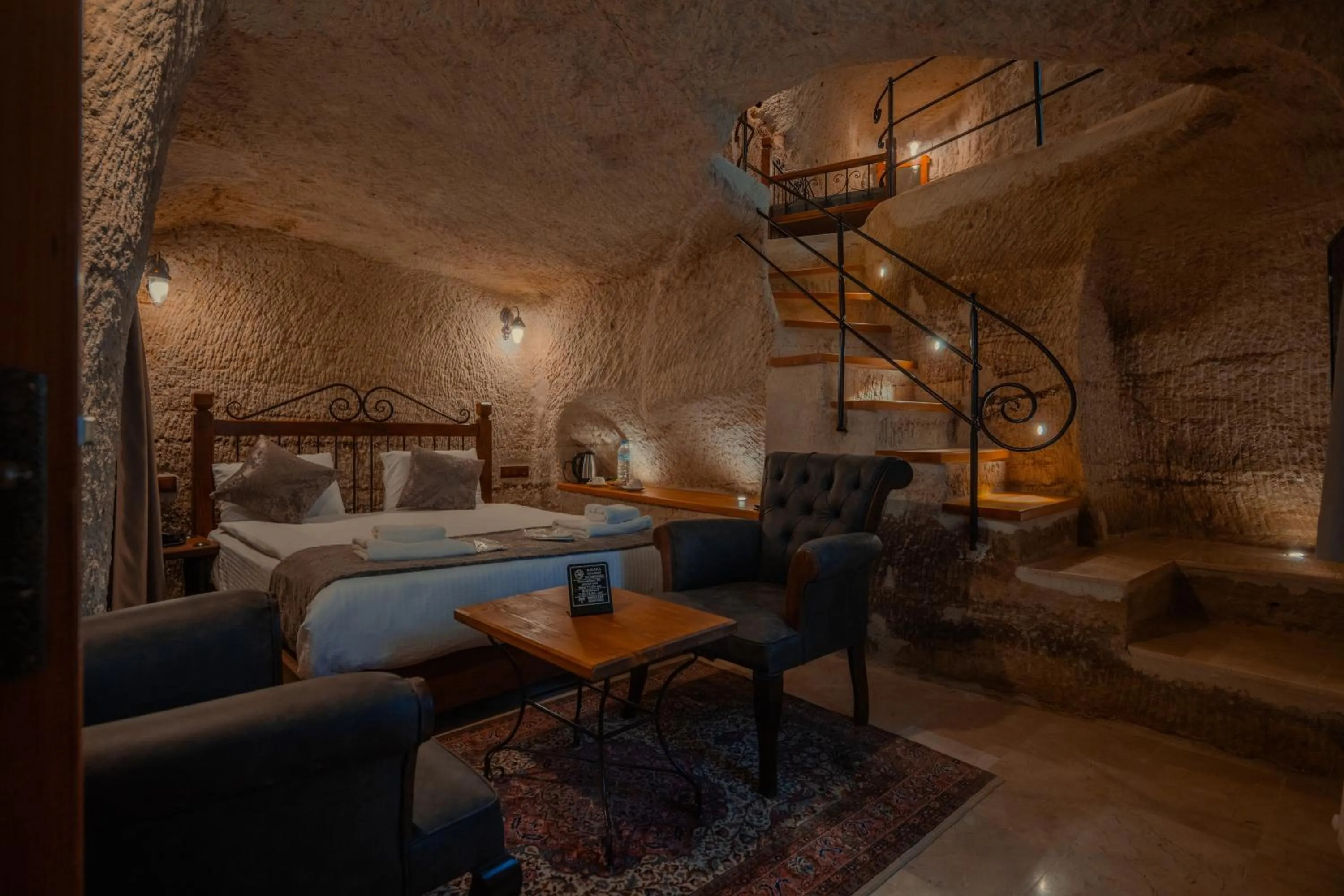 Bedroom, Bed in Aydinli Cave Hotel