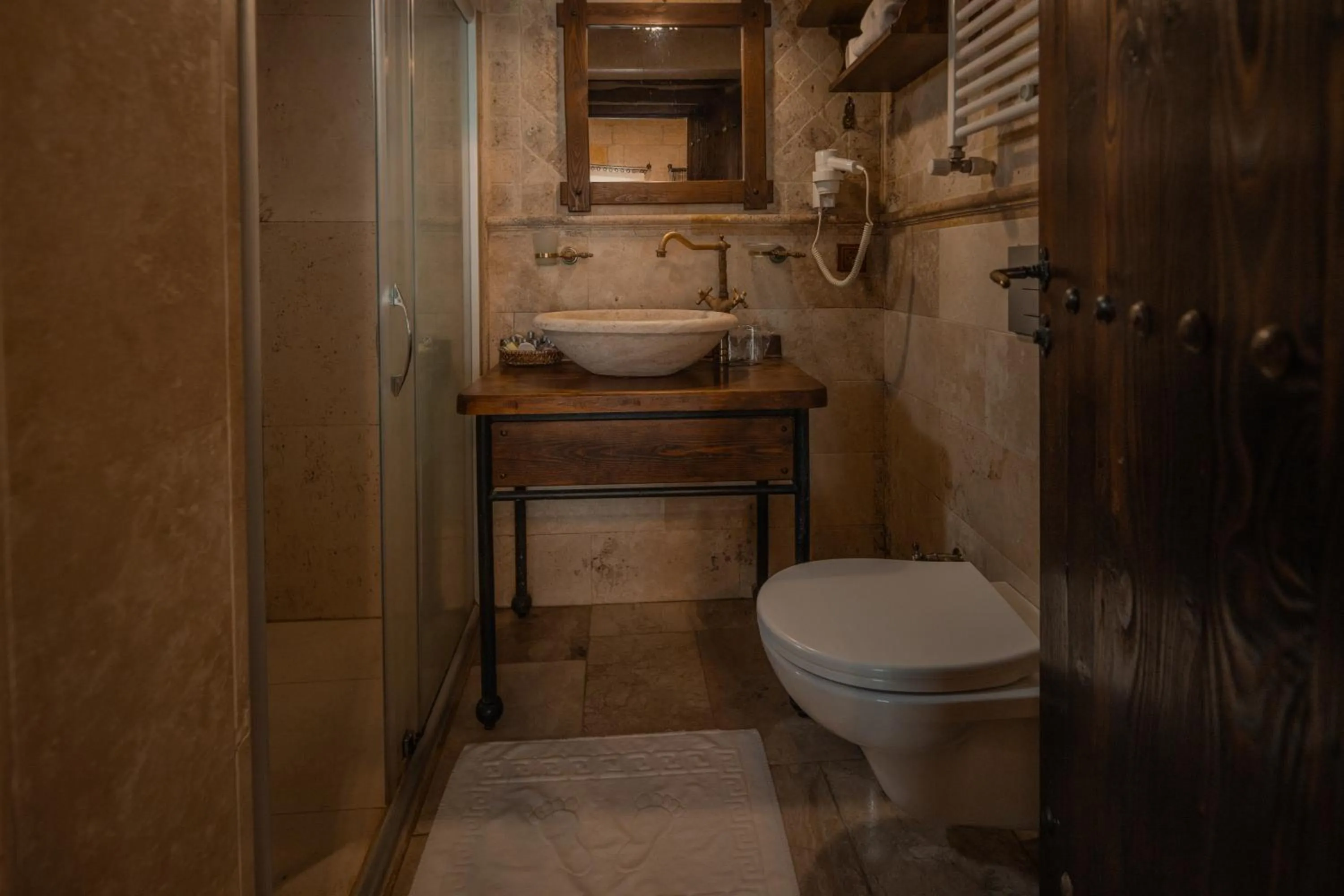 Bathroom in Aydinli Cave Hotel