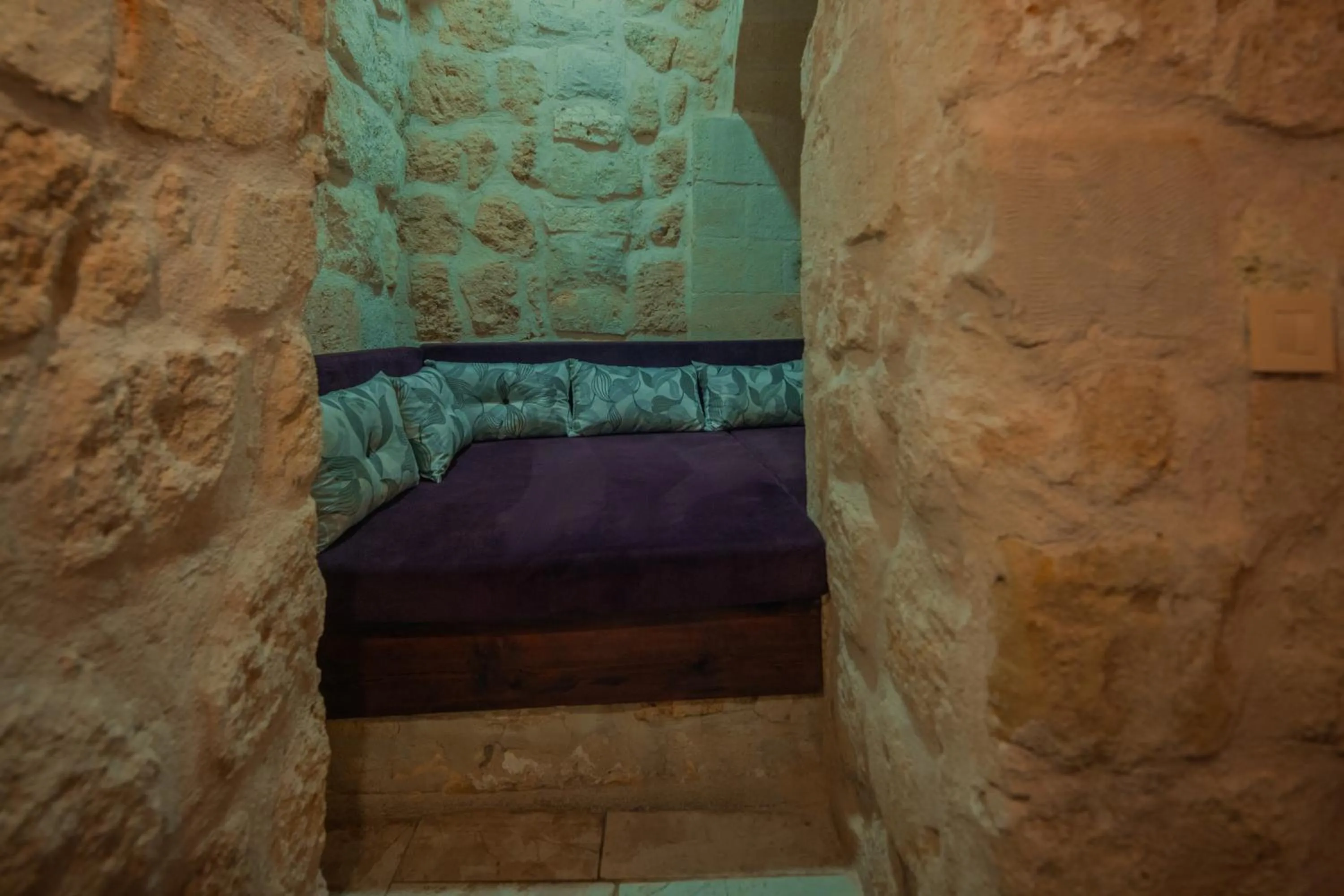 Seating area in Aydinli Cave Hotel