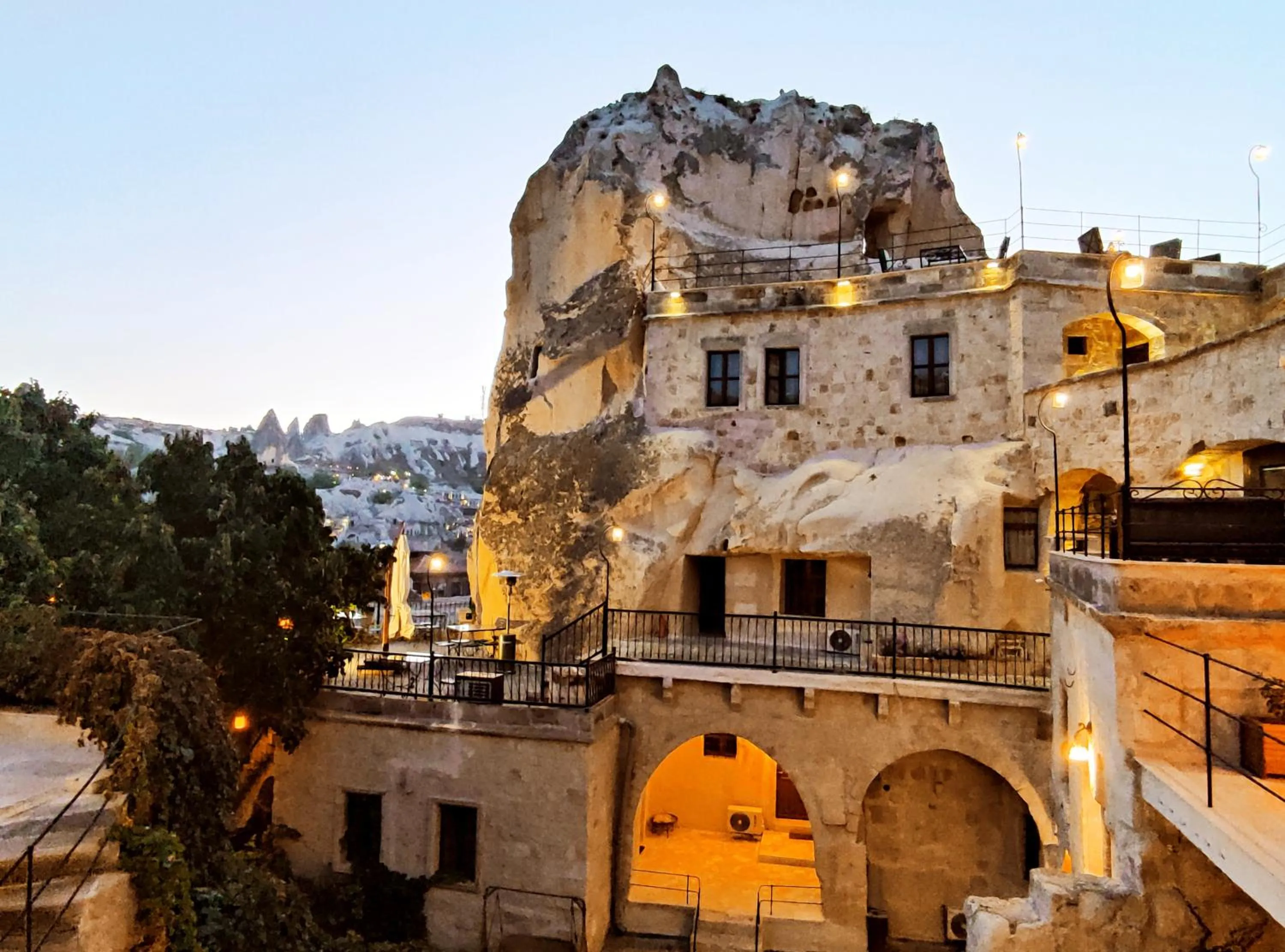 Property building in Dervish Cave House & Restaurant