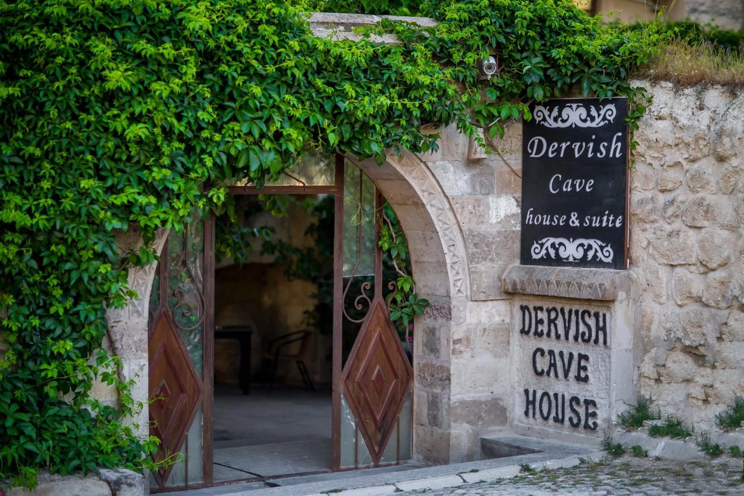 Facade/entrance in Dervish Cave House & Restaurant
