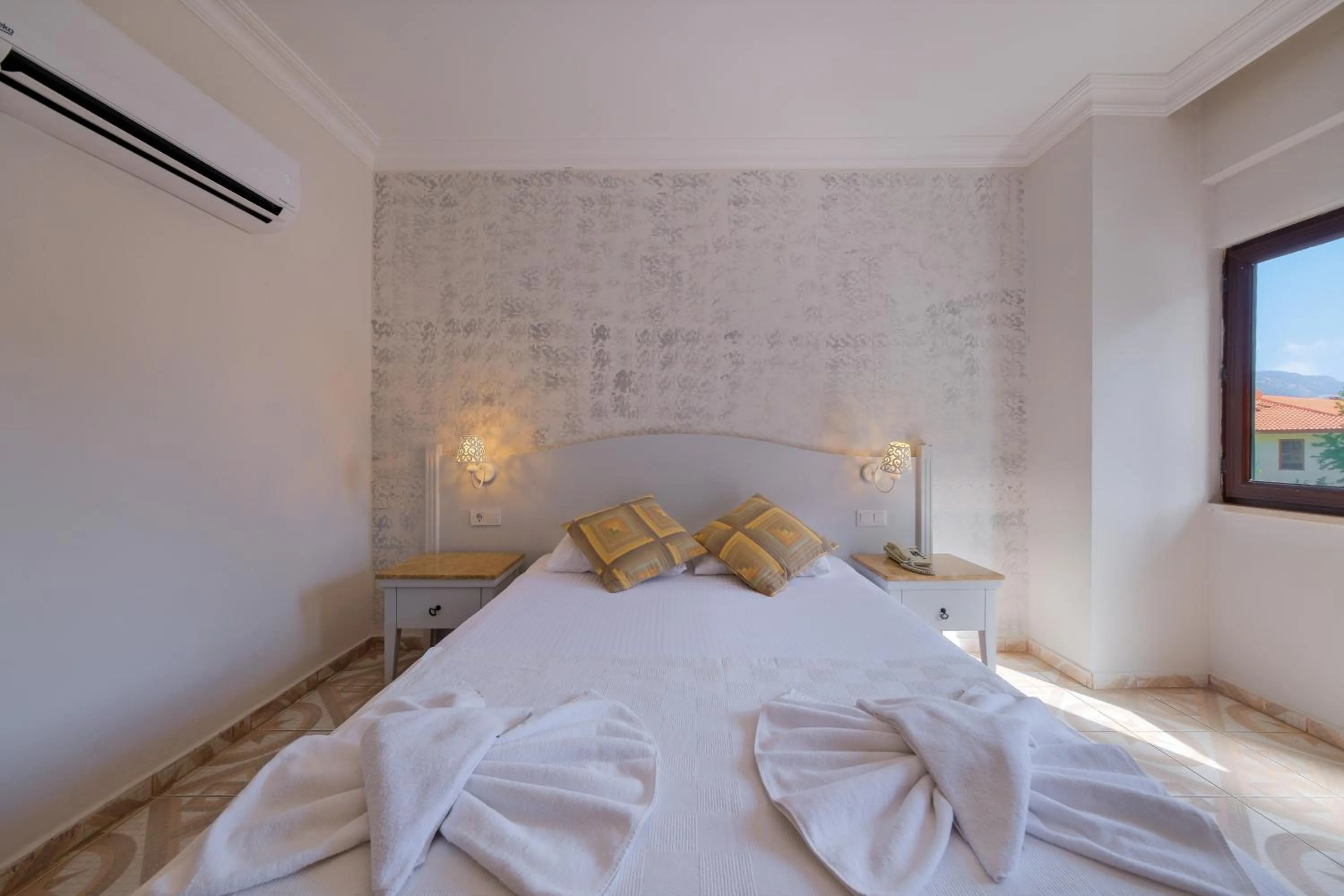 Bed in Majestic Hotel