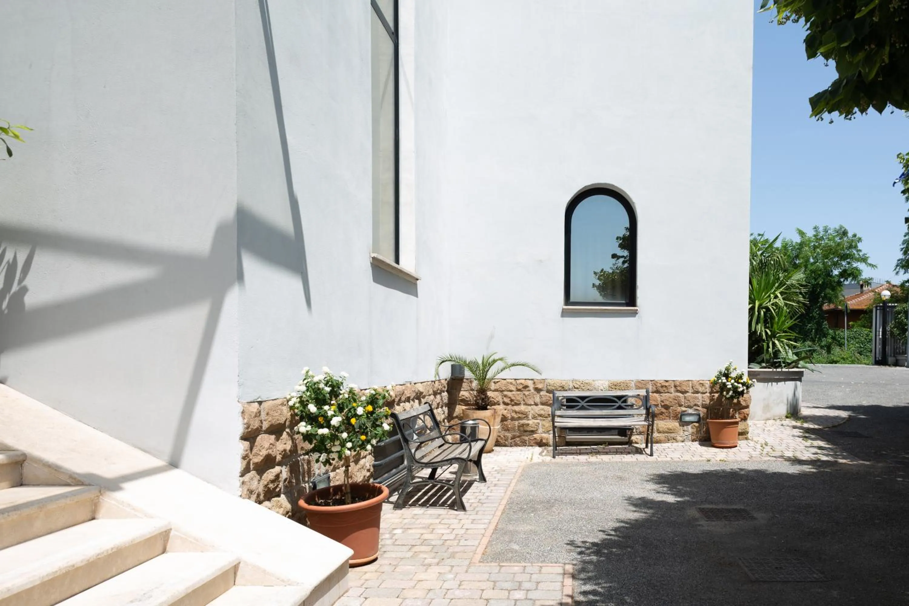 Facade/entrance in Cervara Park Hotel