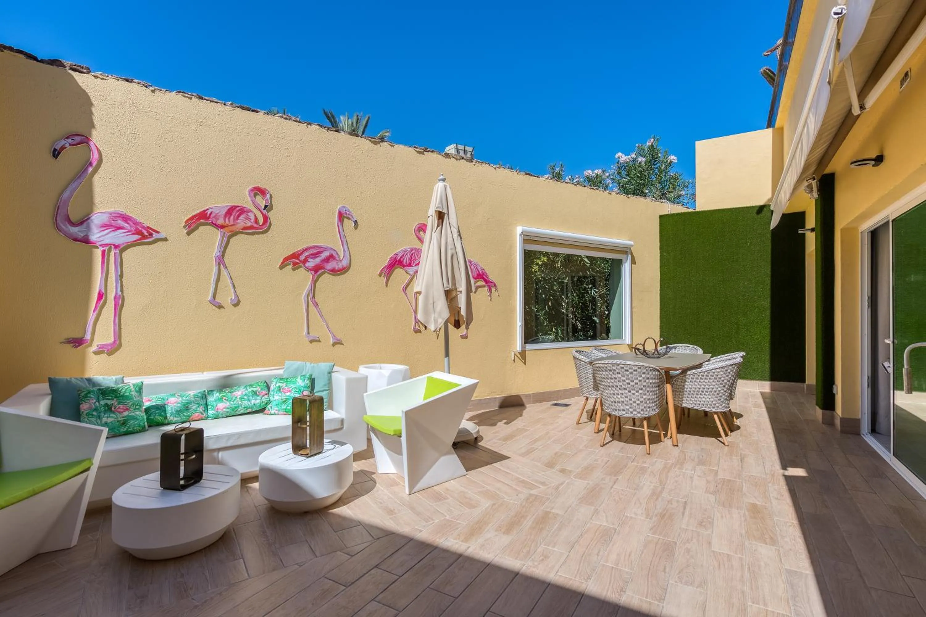 Patio in Holiday Club Playa Amadores