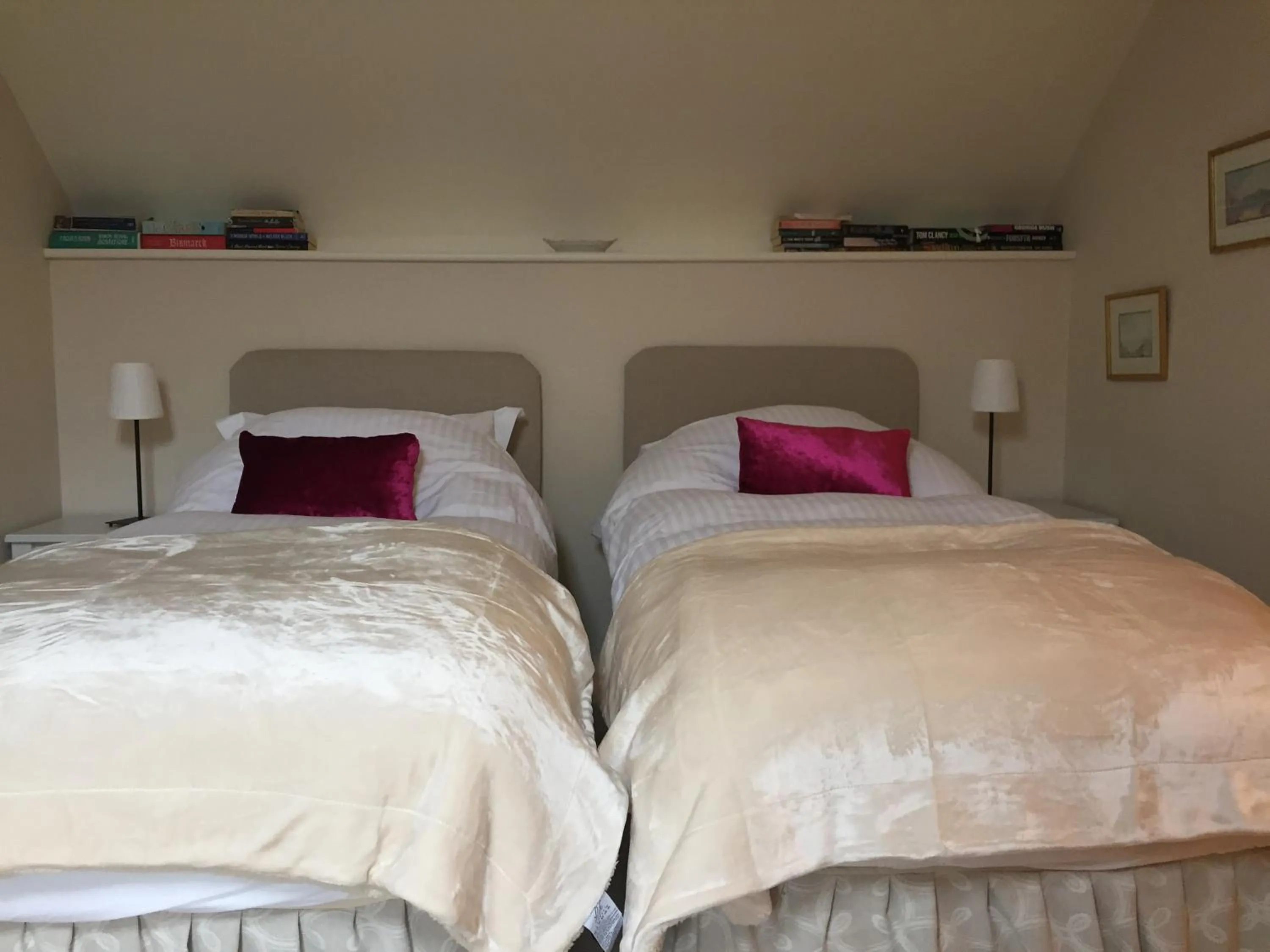 Bed in The Old Bakery Barn