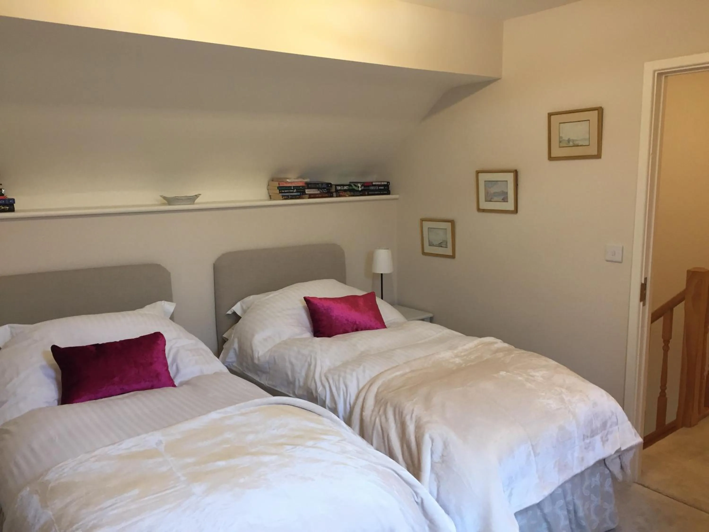 Photo of the whole room, Bed in The Old Bakery Barn