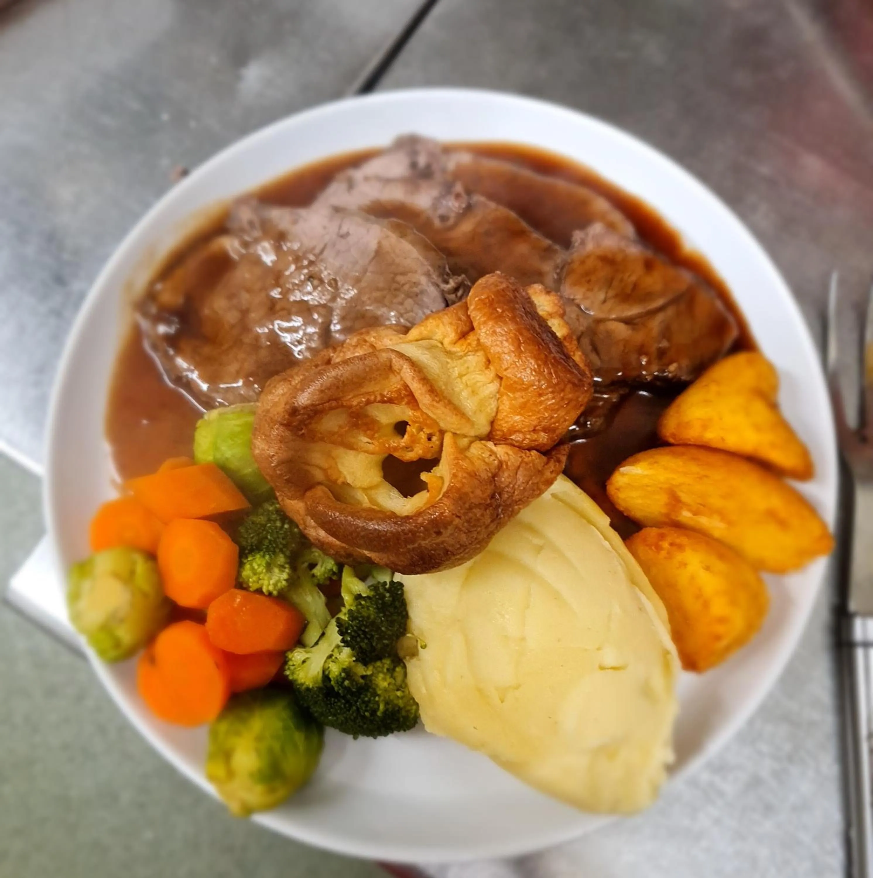 Dinner in Victoria Hotel