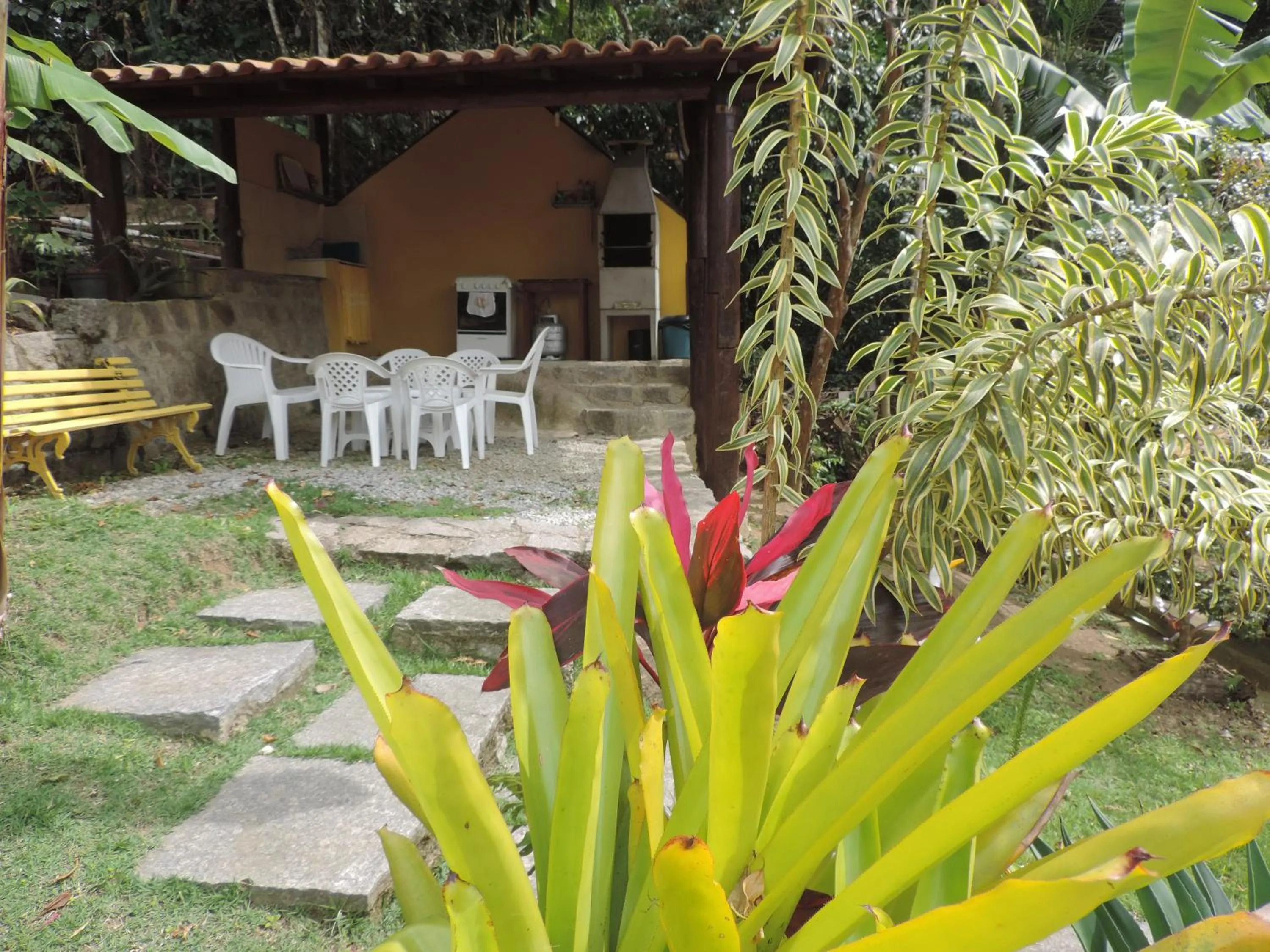 Garden in Pousada Portal das Estrelas