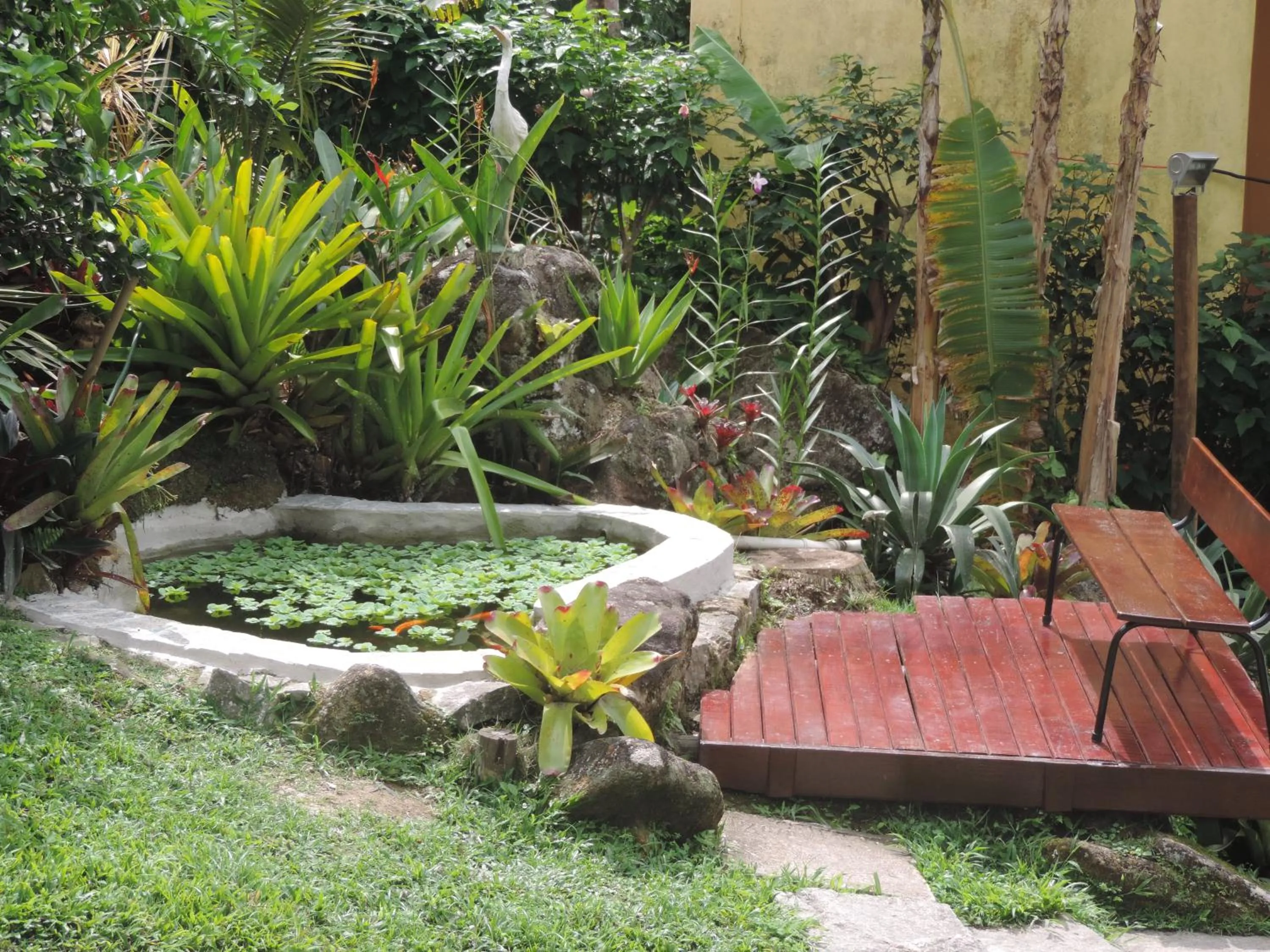 Garden in Pousada Portal das Estrelas