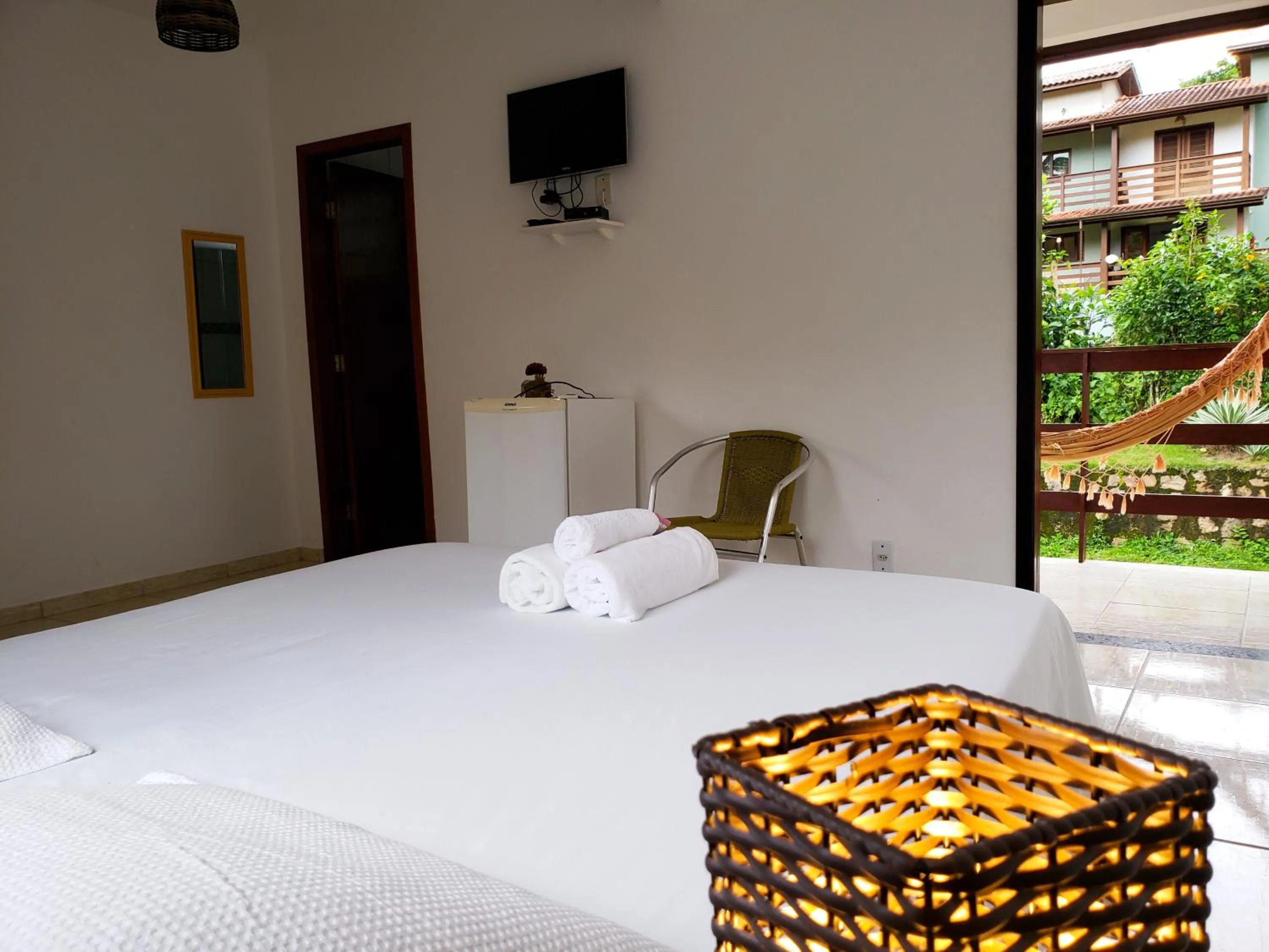 Bed in Pousada Portal das Estrelas