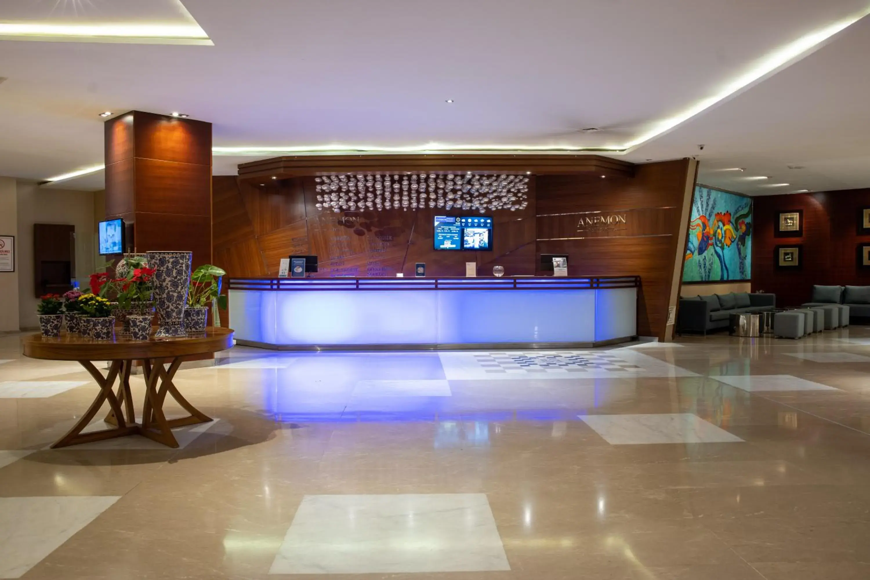 Lobby or reception in Anemon Grand Eskişehir Otel Lobby or reception in Anemon Grand Eskişehir Otel
