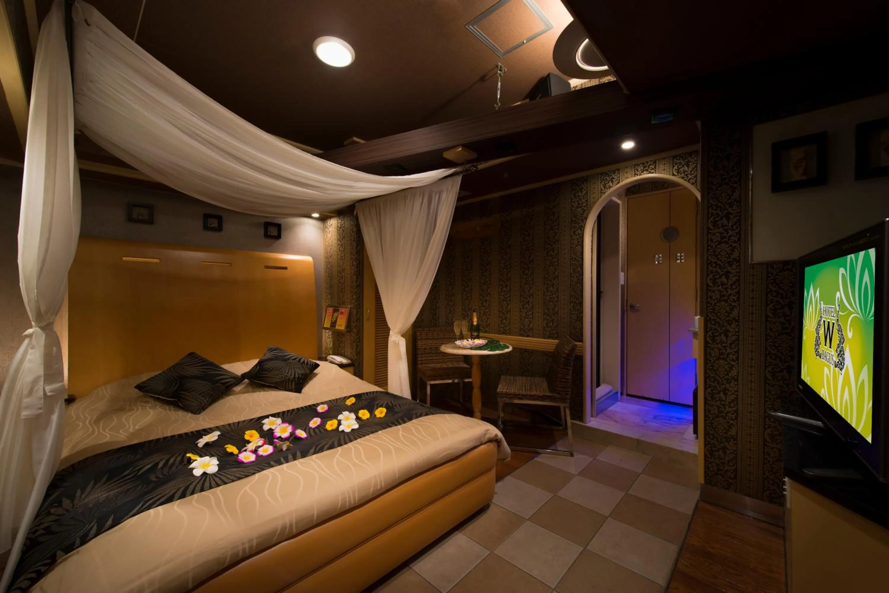 Bed in Hotel W-BAGUS -W GROUP HOTELS and RESORTS-