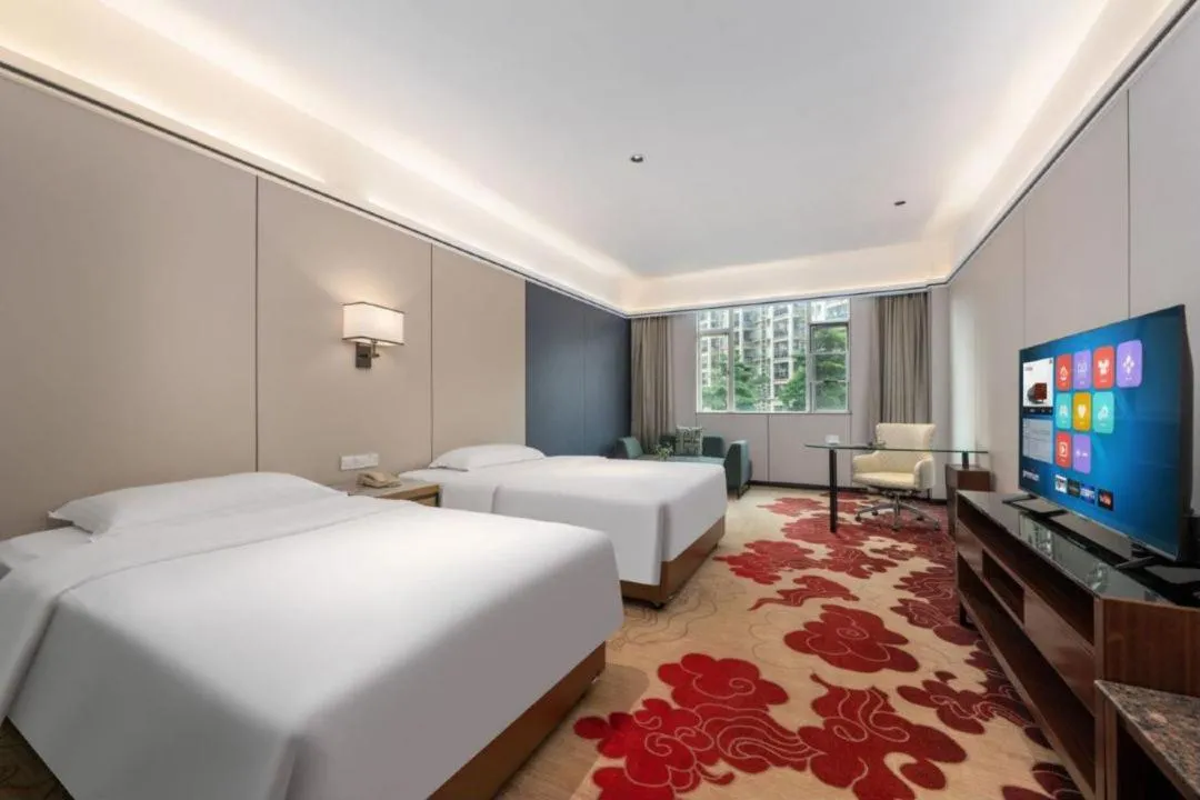 Business Twin Room in Mizparton Hotel South Qianjin Road