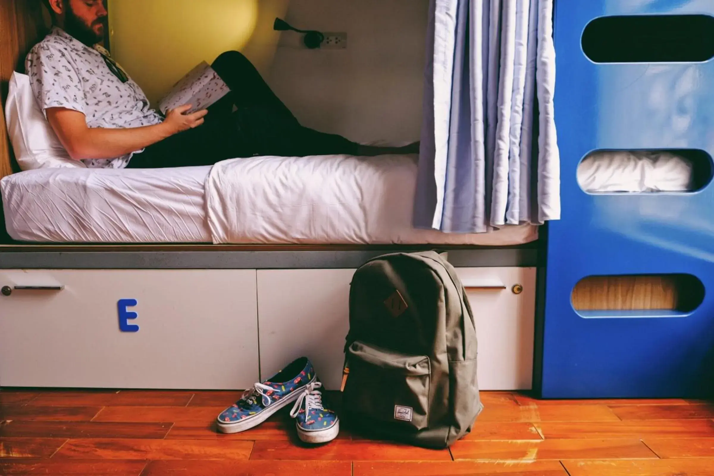 Single Bed in 14-Bed Mixed Dormitory Room in Nexy Hostel Single Bed in 14-Bed Mixed Dormitory Room in Nexy Hostel