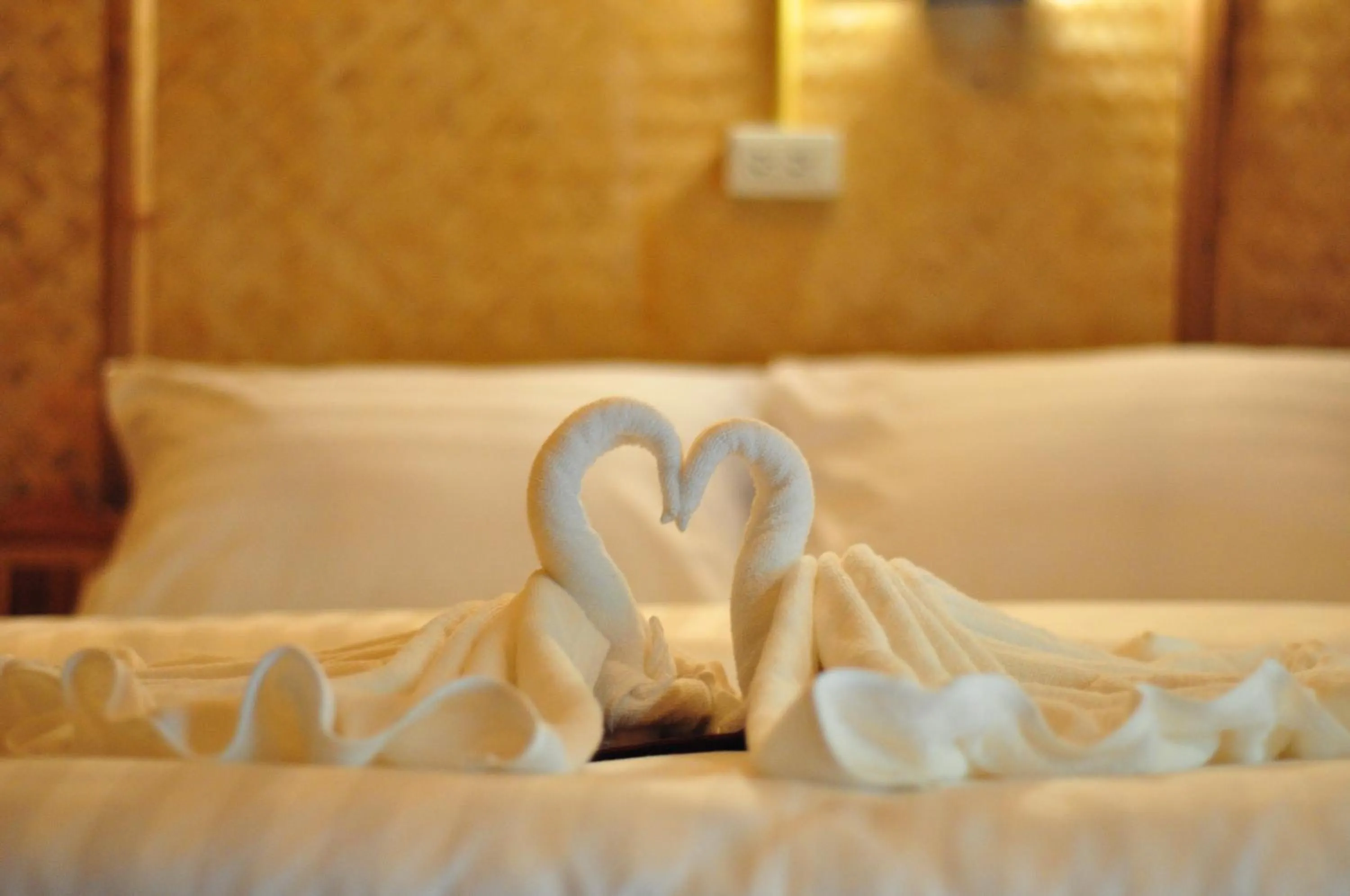 Bed in Mek Kiri Riverkwai Resort SHA