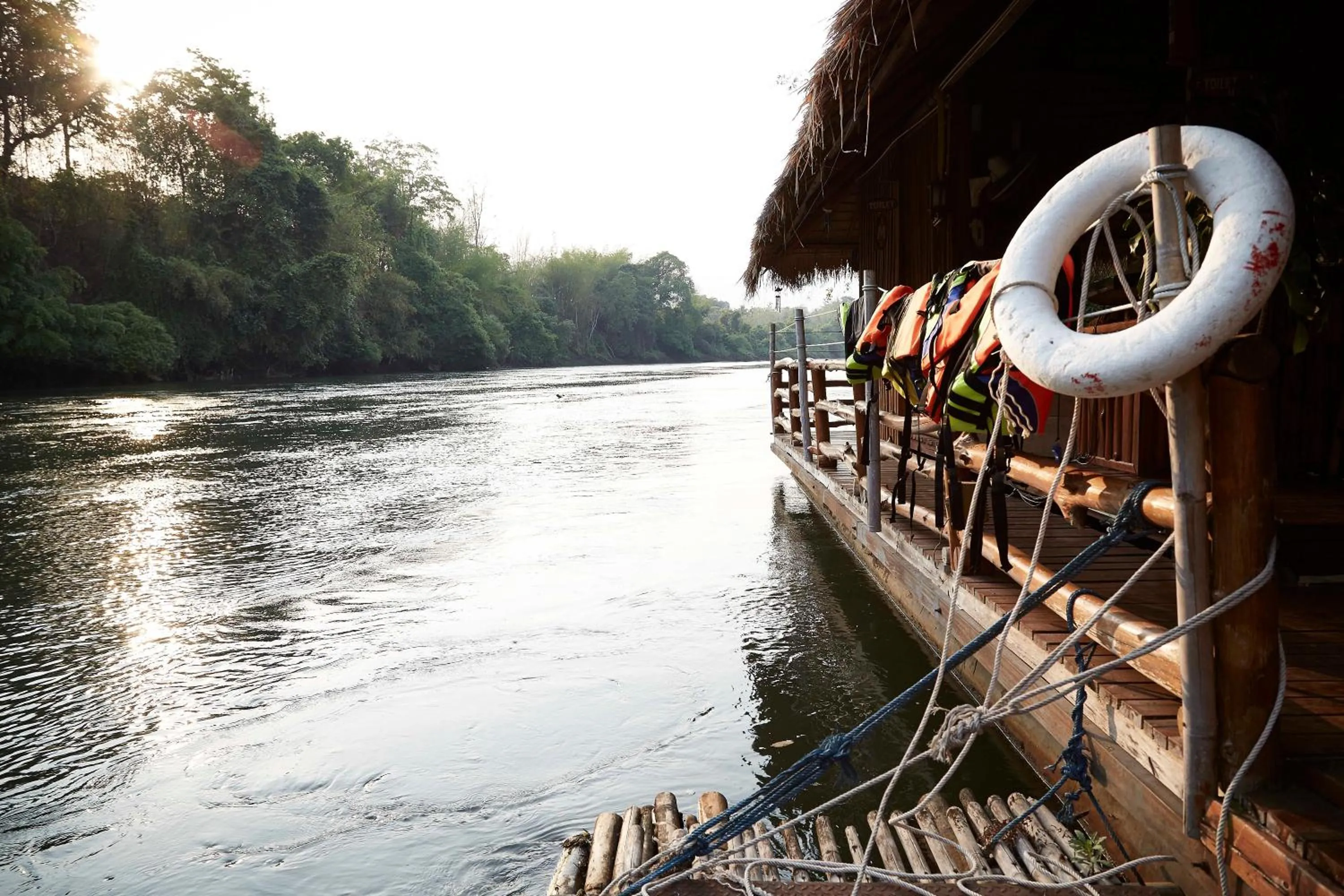 Patio in Mek Kiri Riverkwai Resort SHA