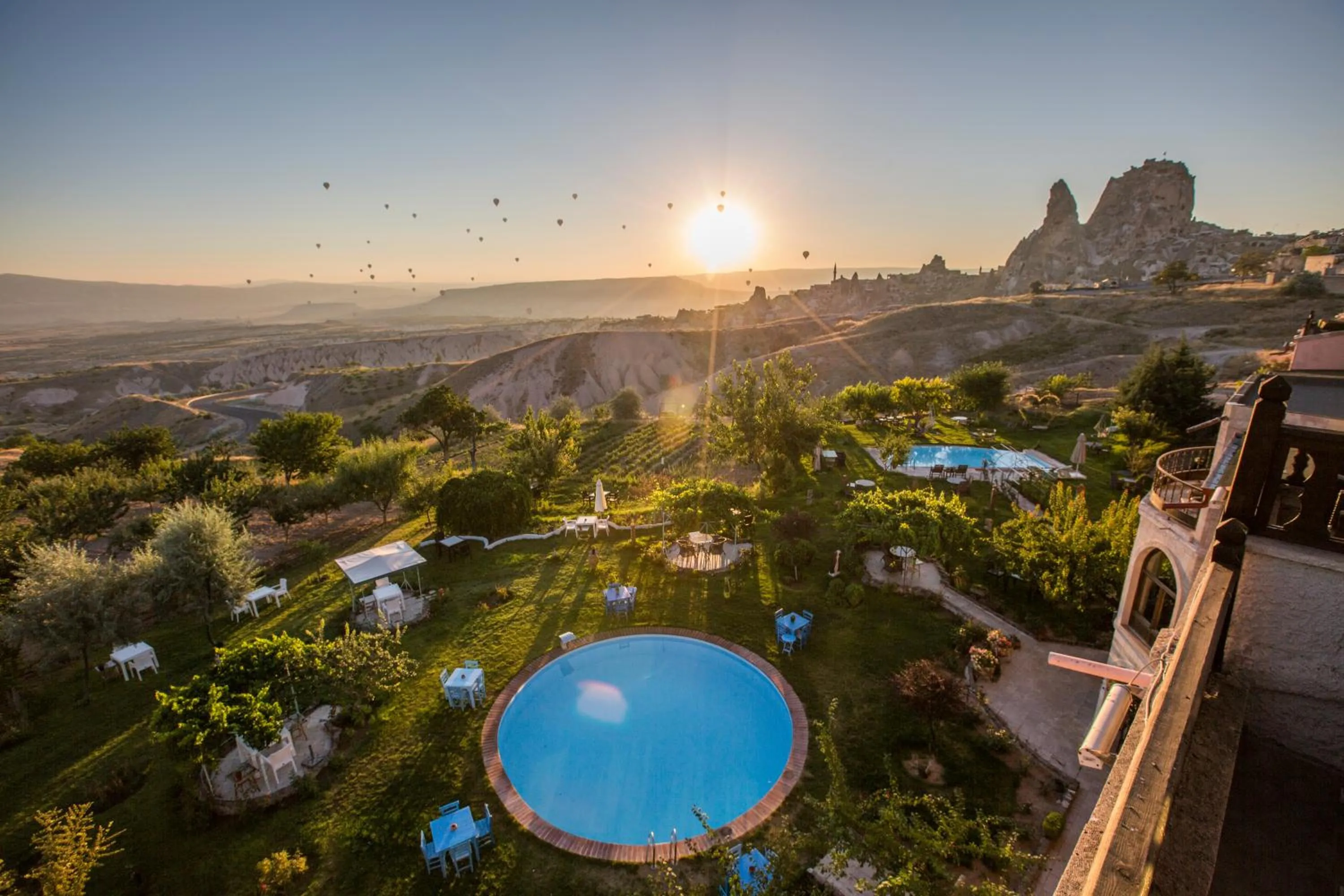 Balcony/Terrace in Karlık Evi Hotel - Special Category
