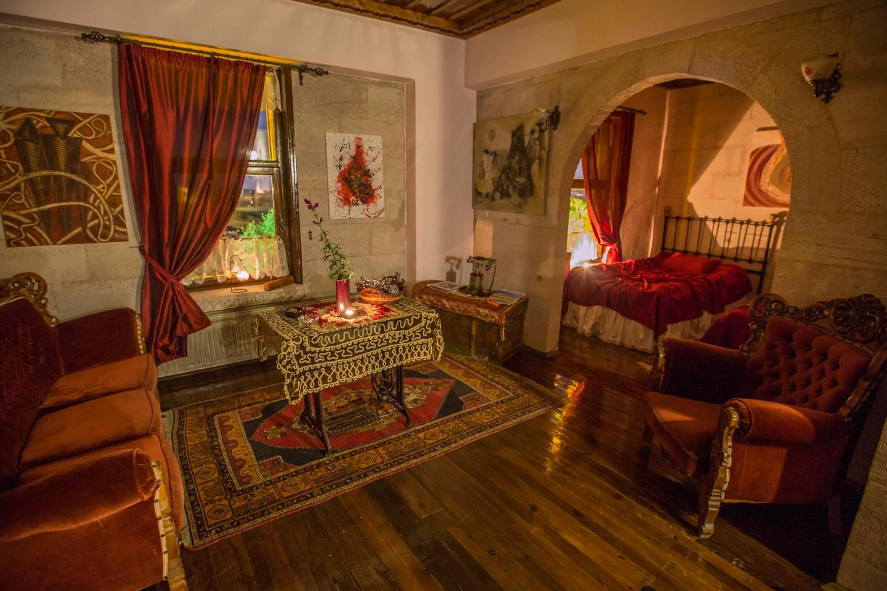 Seating area in Karlık Evi Hotel - Special Category