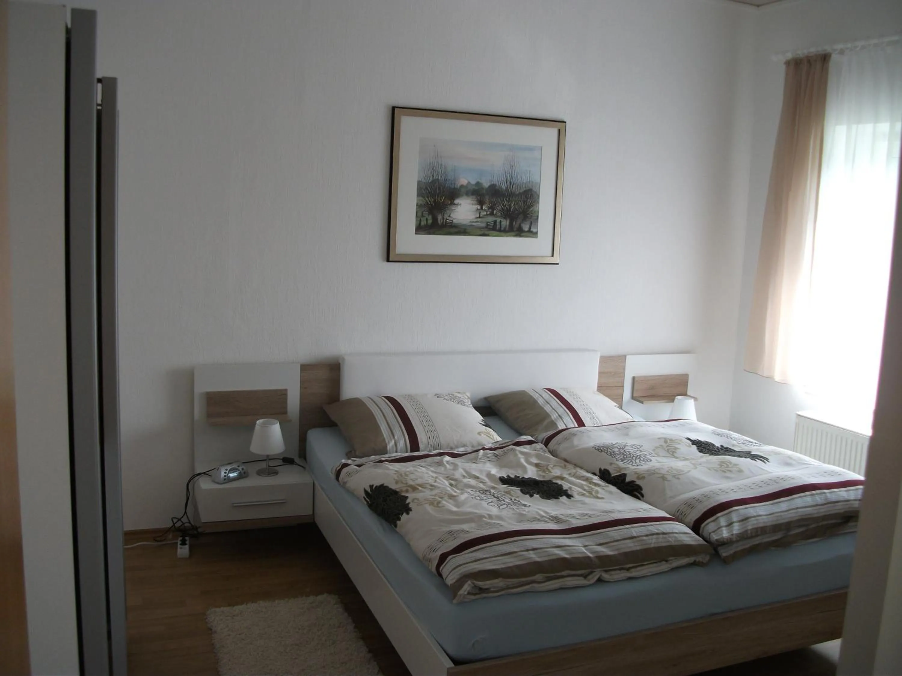 Bedroom, Bed in Ferienwohnung Am Bach