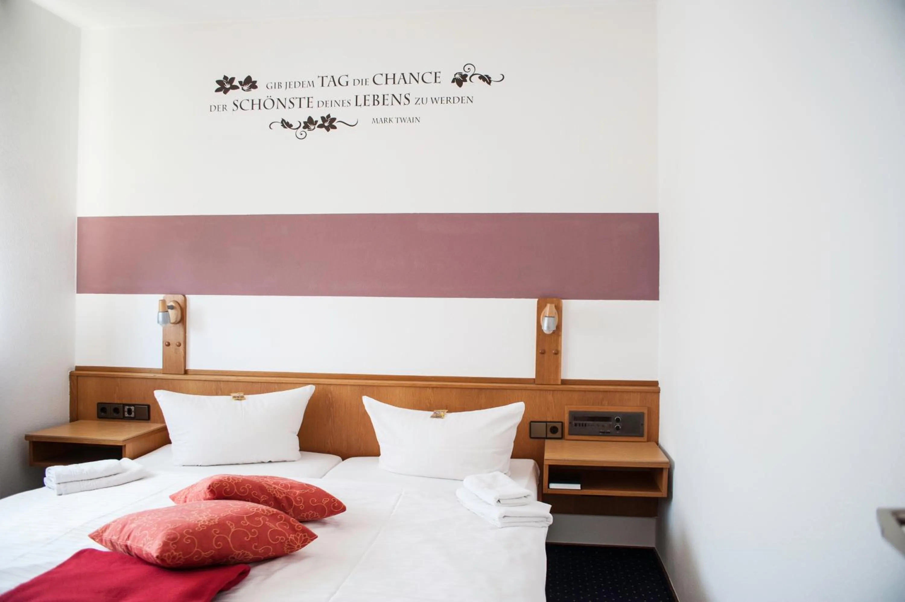 Bed in City Hotel Hanau